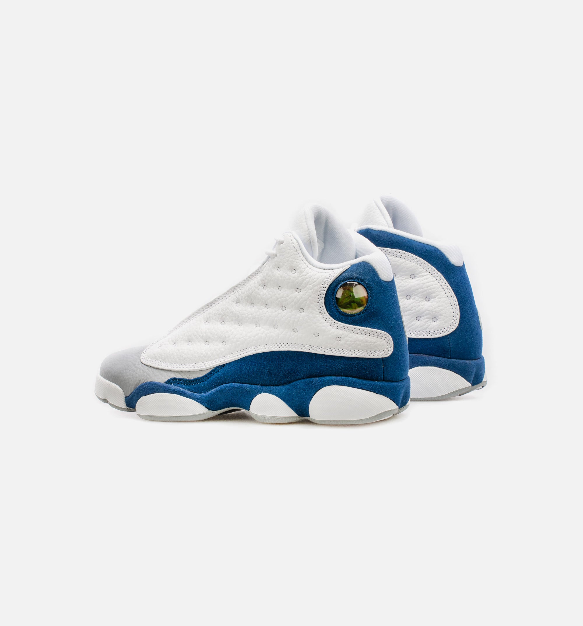 Air Jordan 13 Retro French Blue Grade School Lifestyle Shoe - White/Blue Free Shipping、mySite、dreamappss