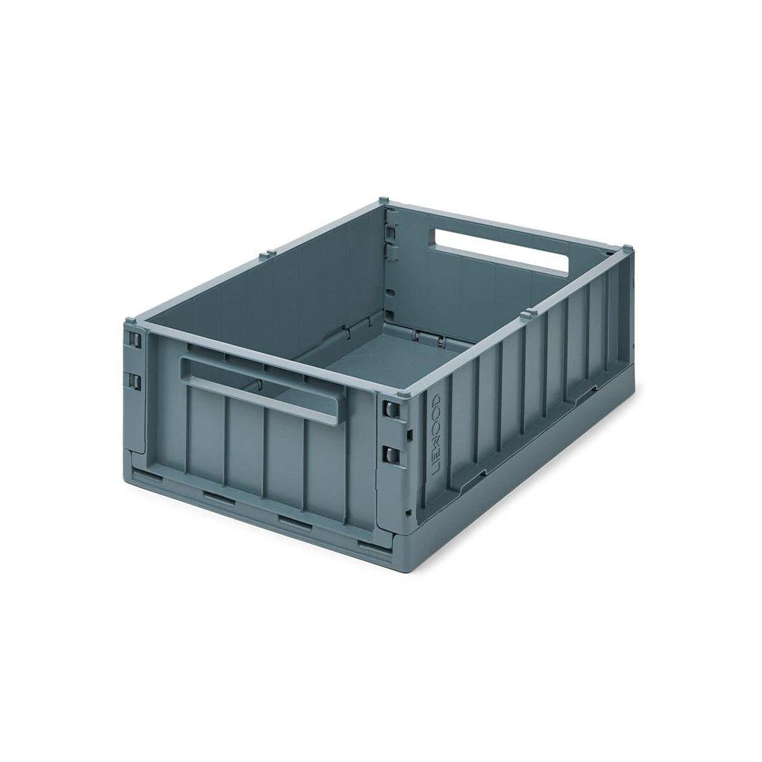  Liewood Weston Storage Box - Whale Blue - Large、mySite、merchandisen