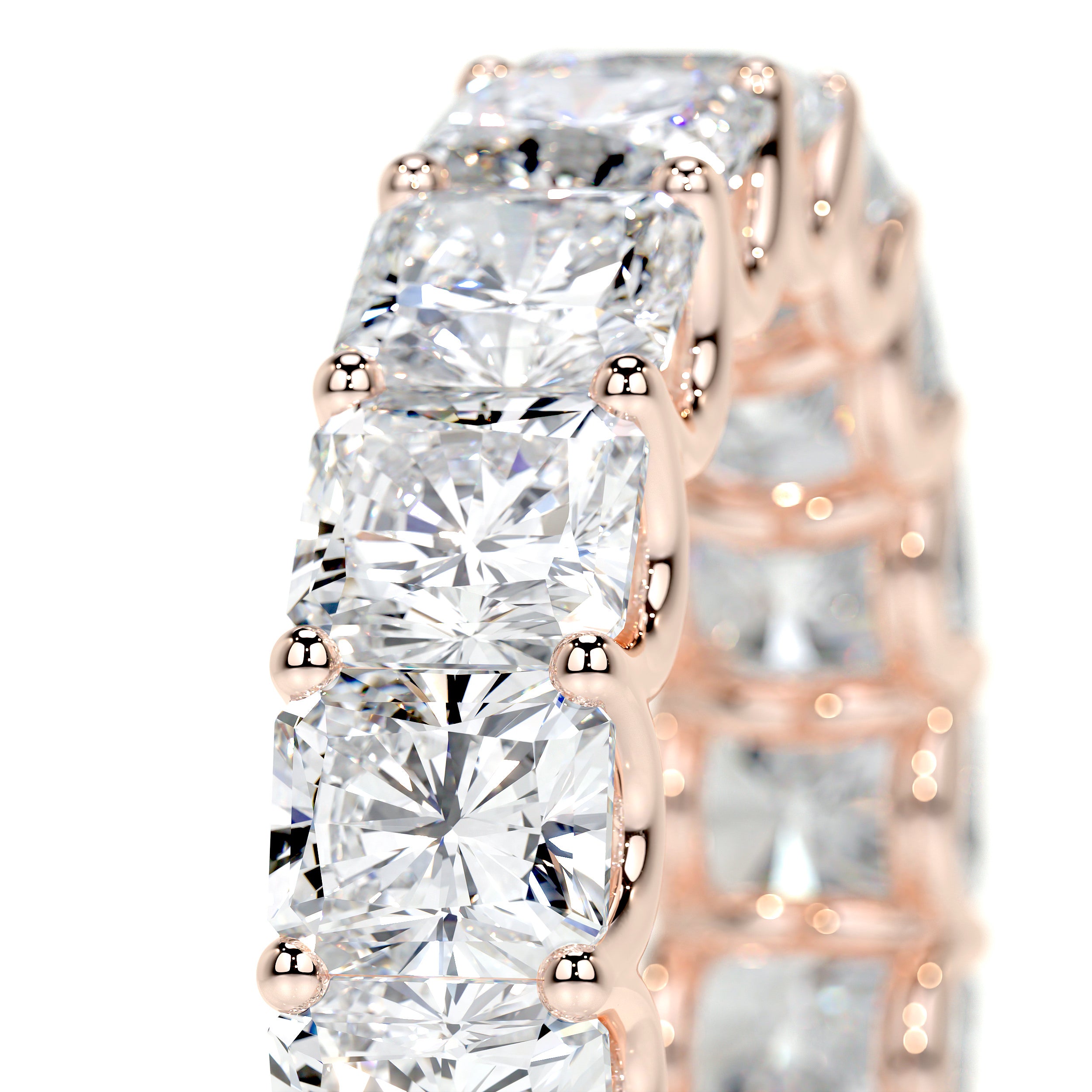 Andi Lab Grown Eternity Wedding Ring - 14K Rose Gold、mySite、hinf8tx79