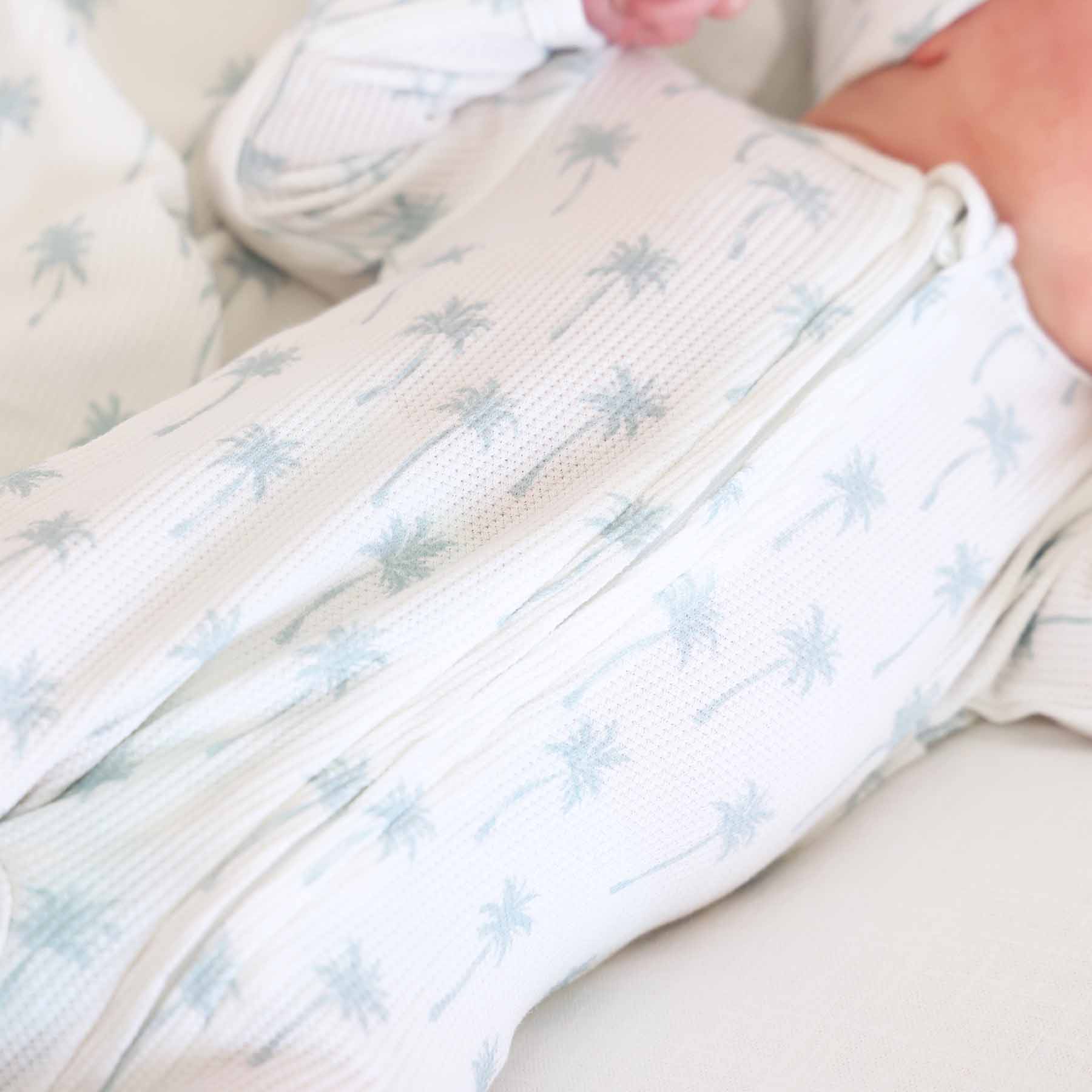  Preppy Palms Bamboo Waffle Zipper Footie、mySite、layawaytickets