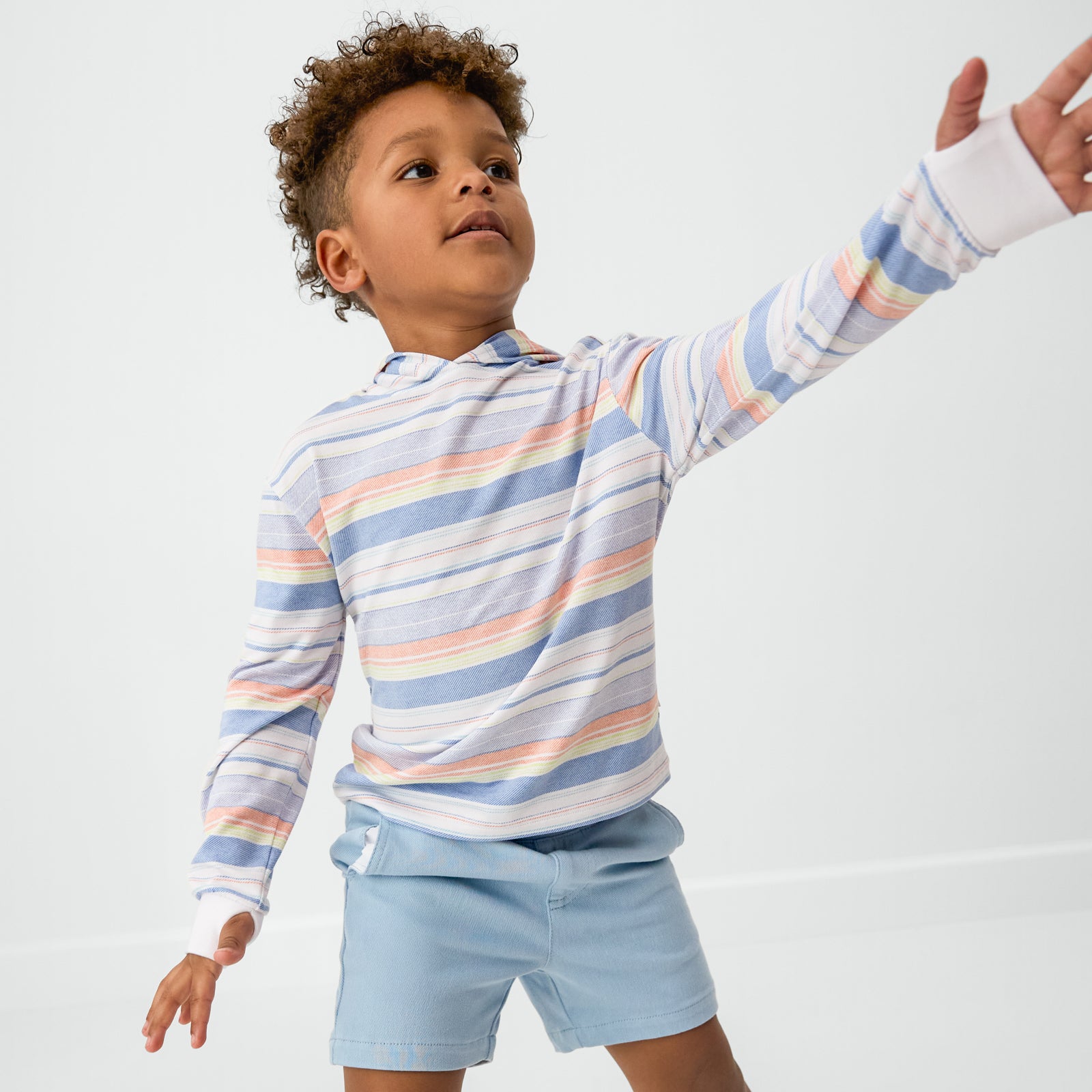  Beachy Stripe Hooded Tee、mySite、layawaytickets