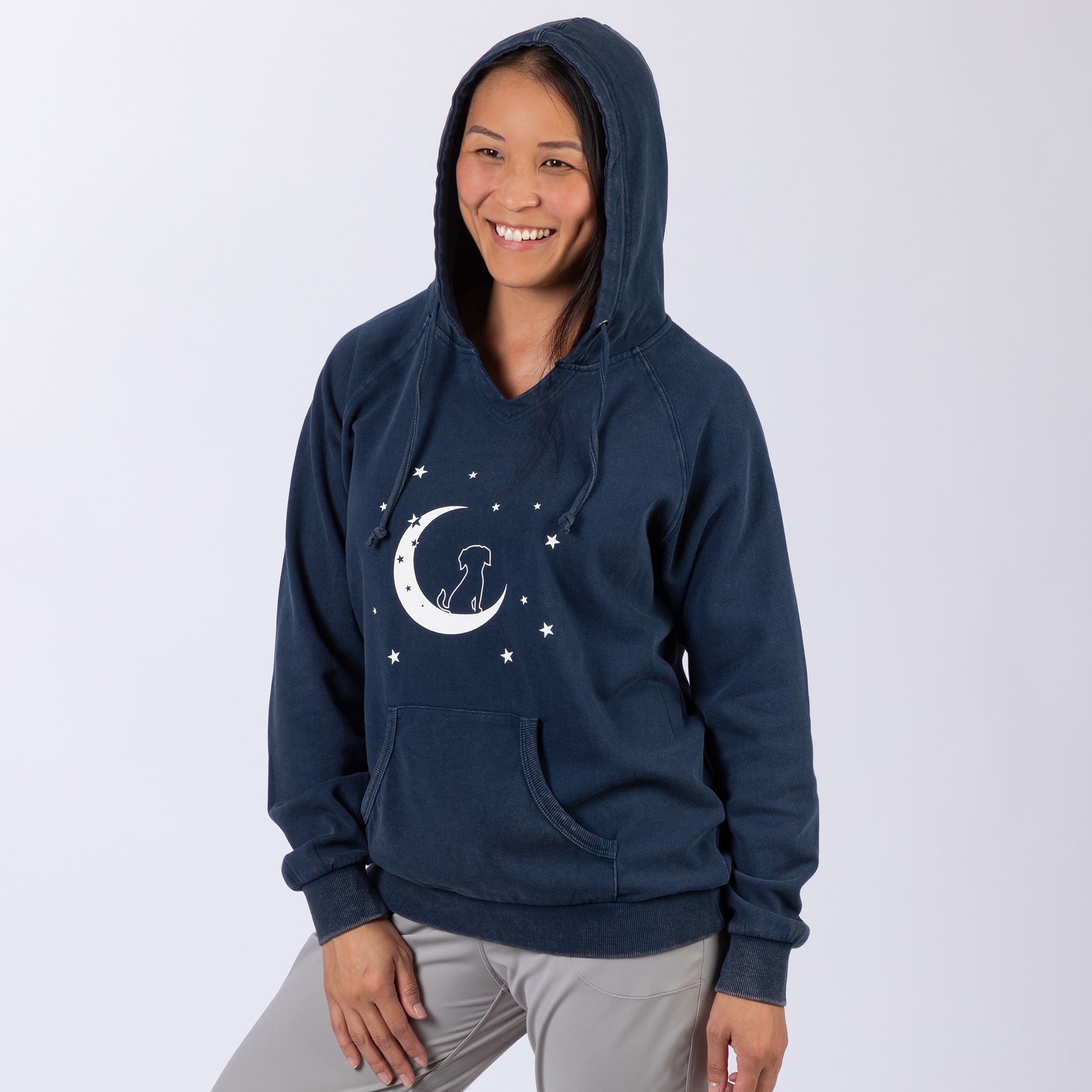 Pet & Moon Mineral Wash Hoodie、mySite、camillekostekn