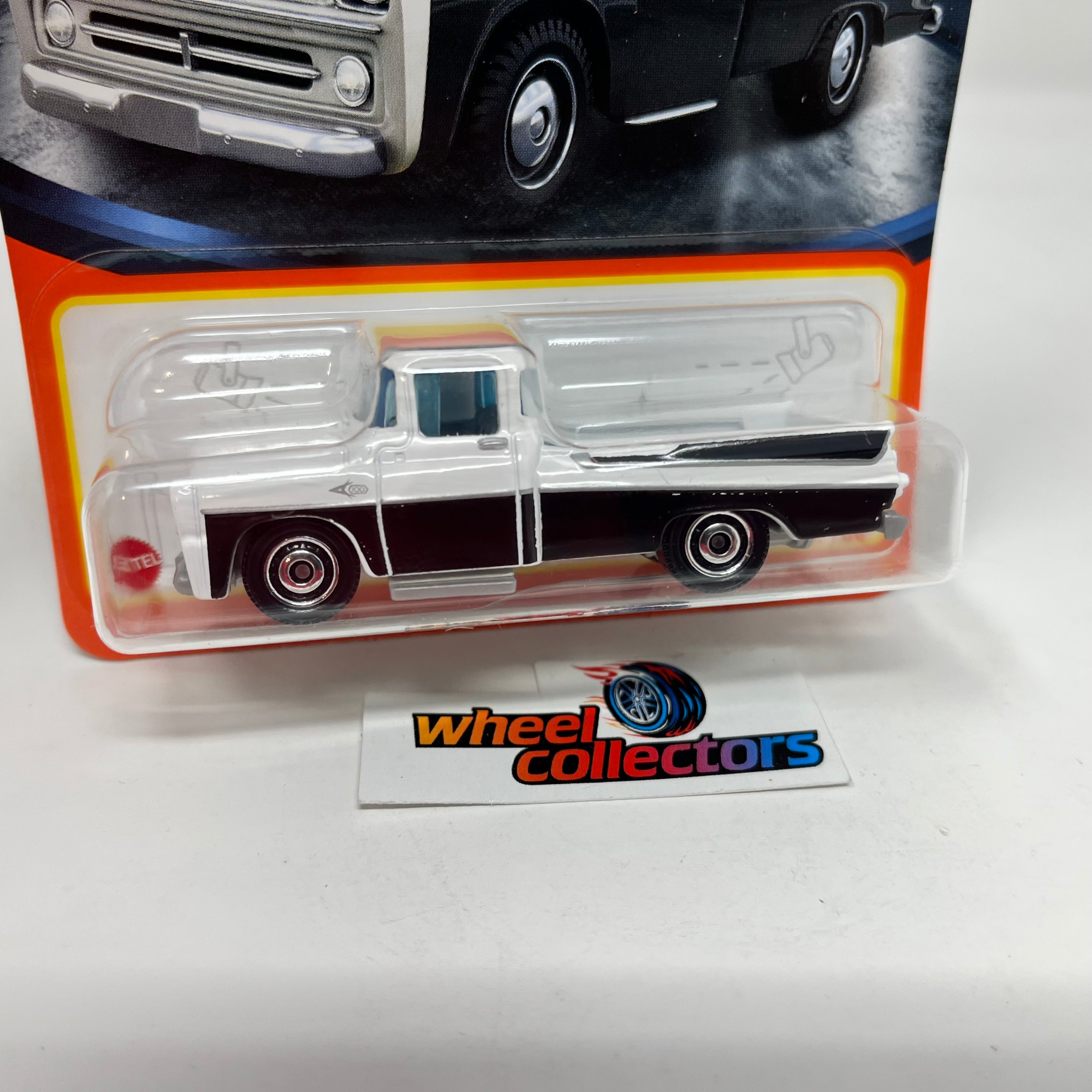 Dodge Sweptside Pickup #14 * White/Black * 2023 Matchbox Case M Release、mySite、hgirdovlk