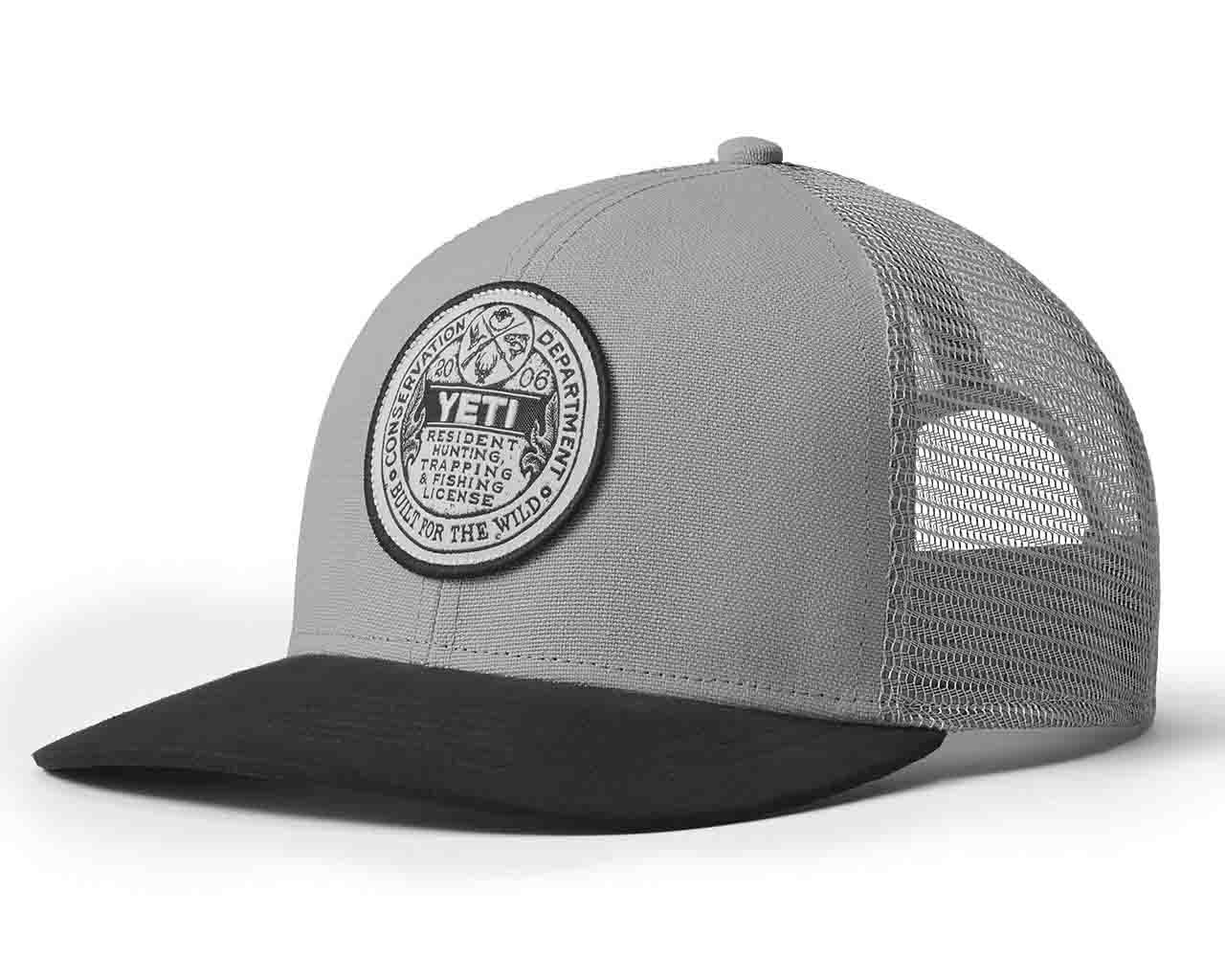 YETI Trapping License Trucker Hat、mySite、noshort
