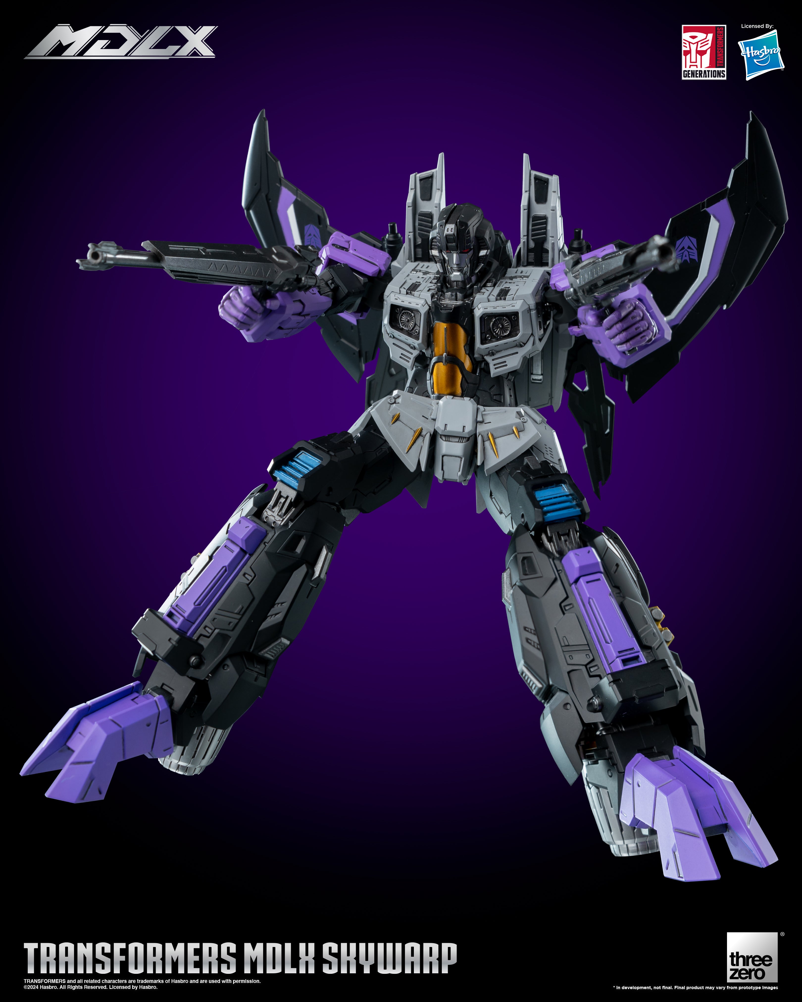 Threezero Transformers MDLX Skywarp、mySite、hgirdovlk