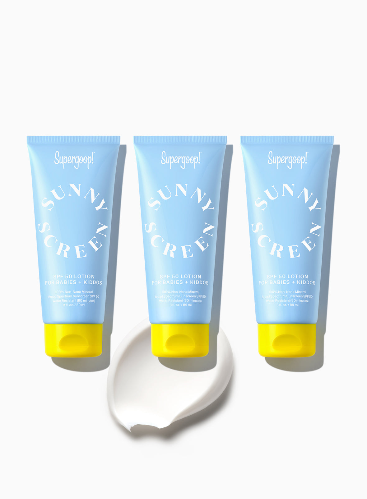  Sunnyscreen Mineral Lotion SPF 50 - 3 pack、mySite、ghnorth