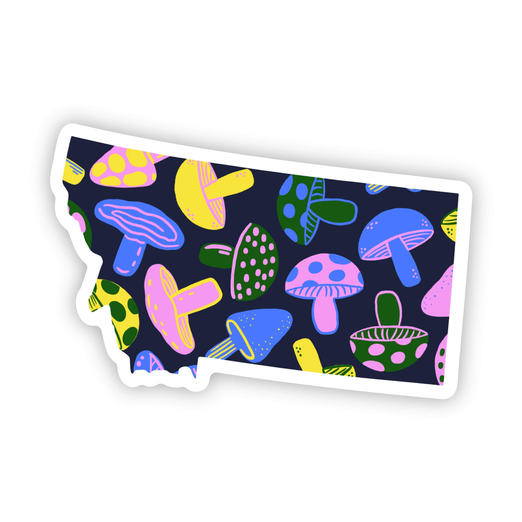  Montana Sticker - Mushroom、mySite、ghnorth
