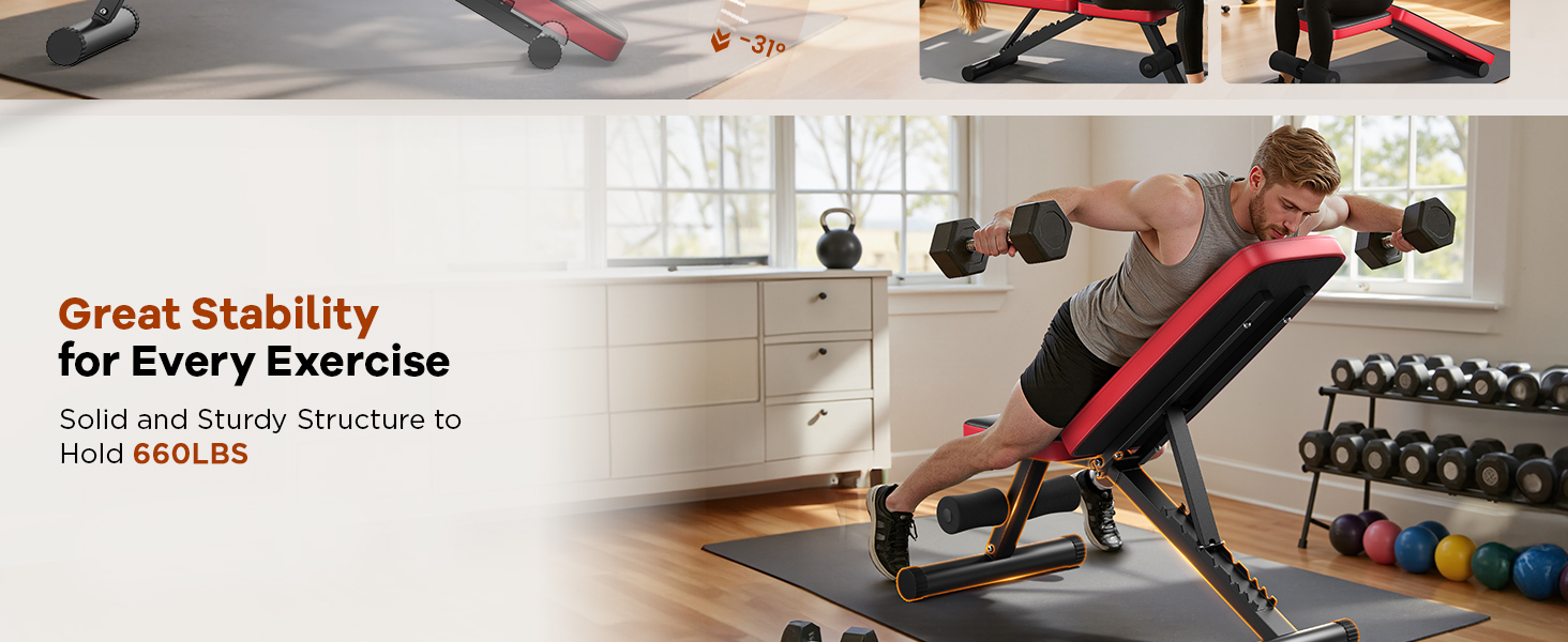 weight bench for home gym