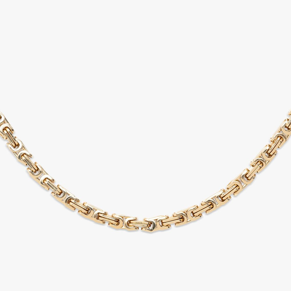 6MM Byzantine Gold Chain 14K Gold、mySite、hinf8tx79