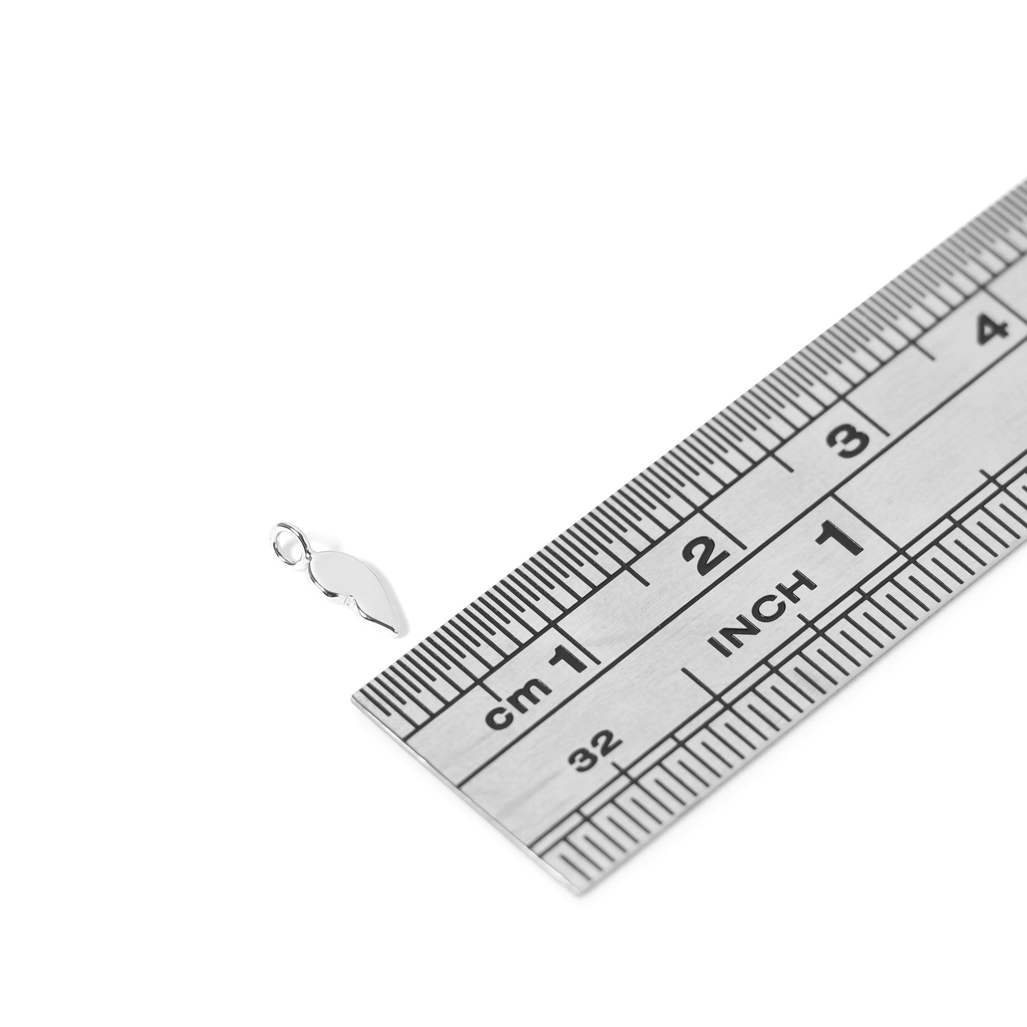 Permanent Jewelry Right Side .925 Sterling Silver Broken Heart Charm / PMJ3007、mySite、dreamappss