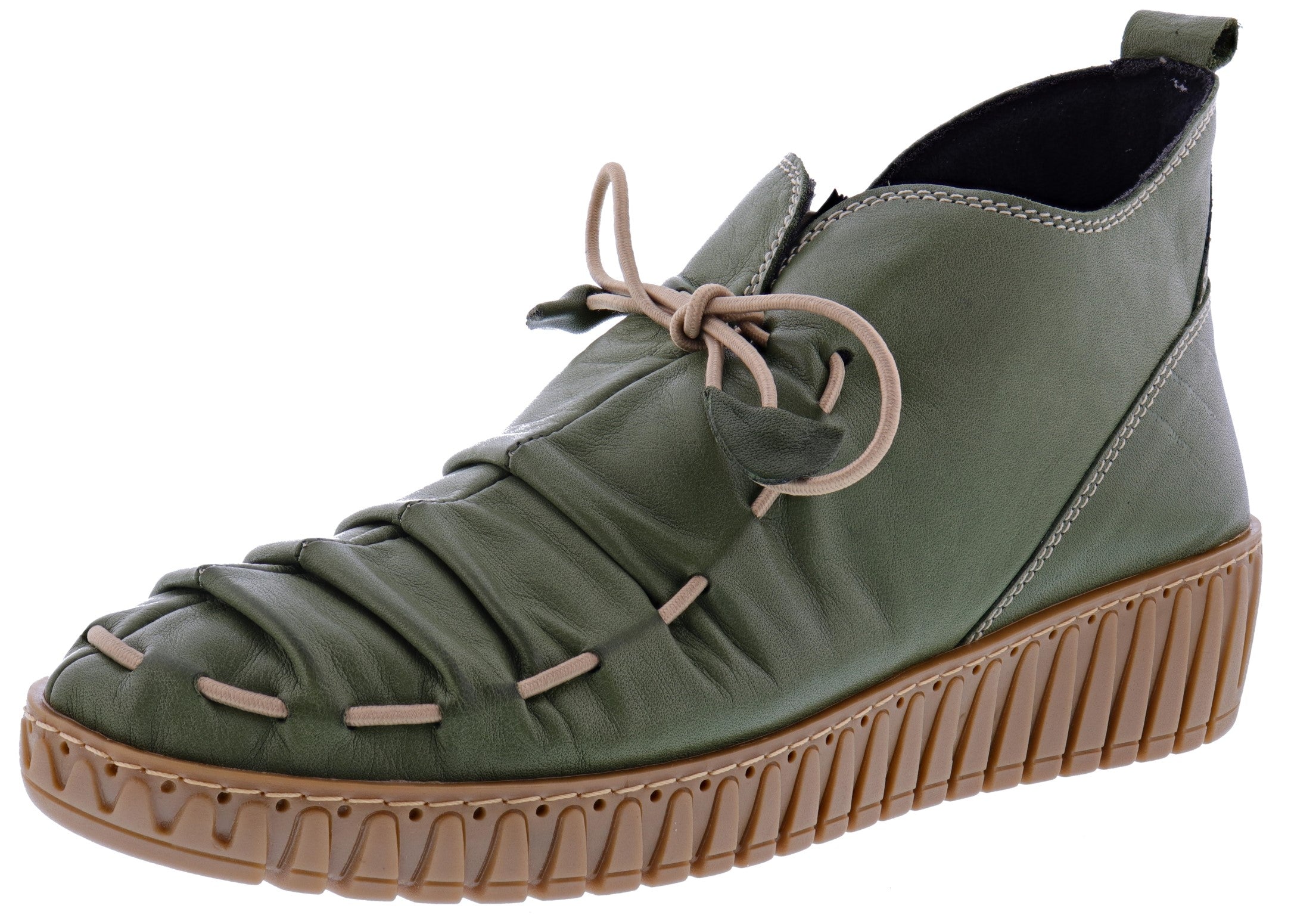 Spring Step Women's Leather Booties Nespea、mySite、dreamappss