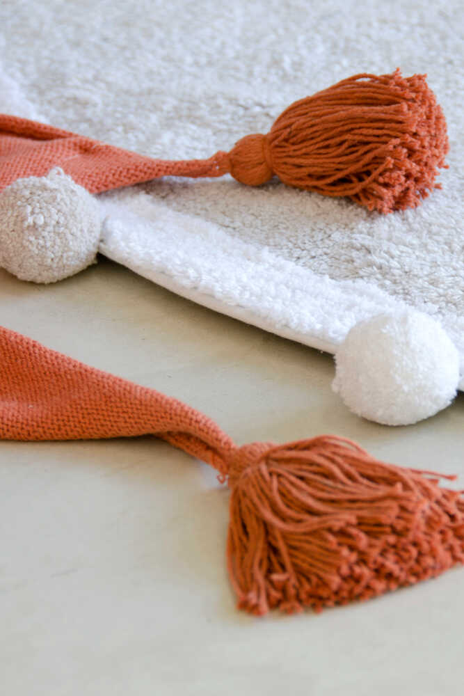 WASHABLE ROUND RUG BUBBLY GREY - WHITE、mySite、gigharbornorthrealestate