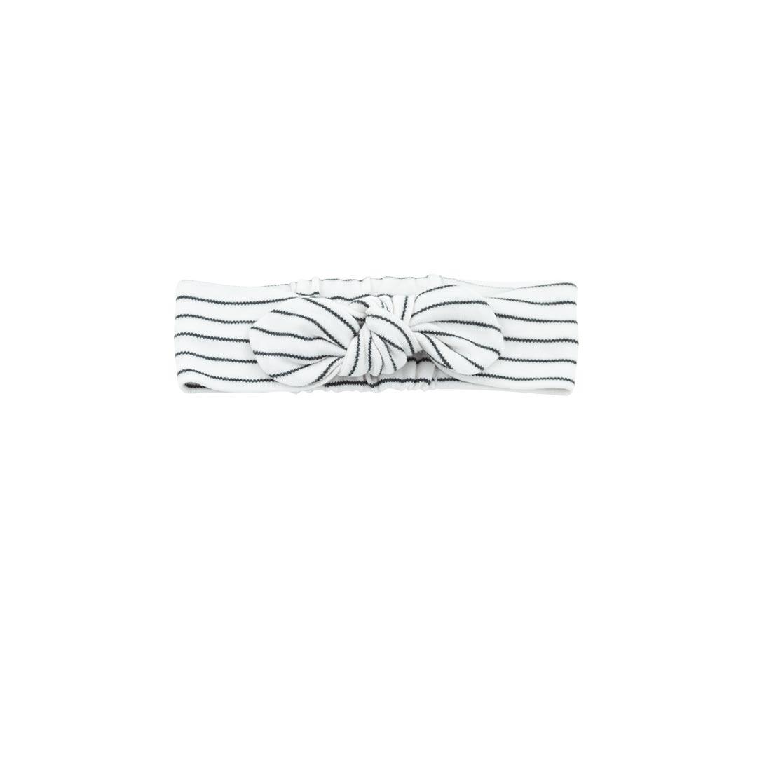  MORI Baby Bow Headband - Grey Stripe、mySite、merchandisen