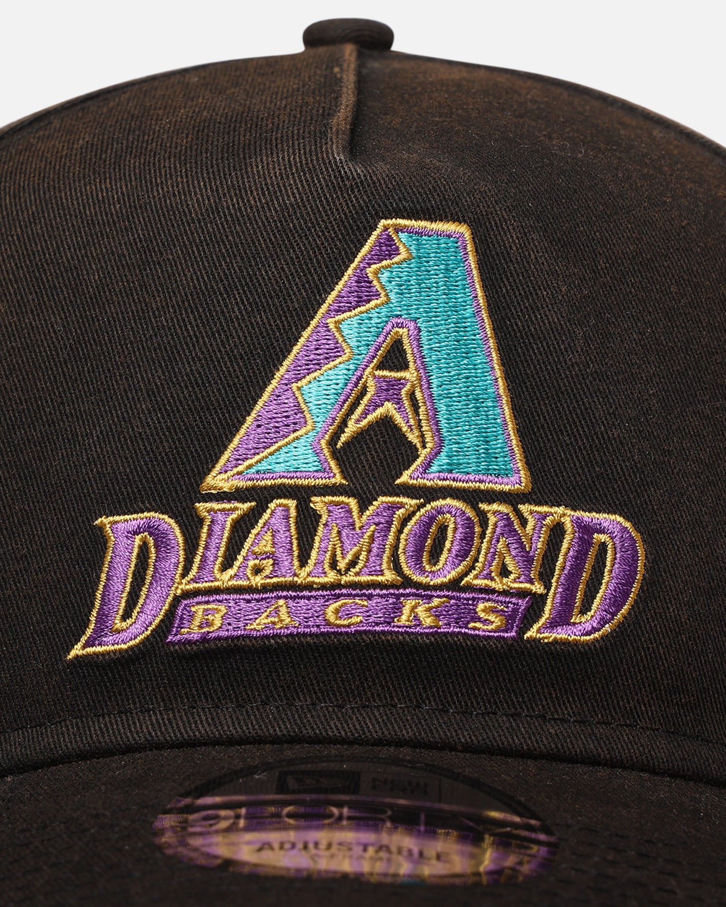 New Era Arizona Diamondbacks 'Sunbleached' 9FORTY A-Frame Snapback Washed Black、mySite、zt4zffjzw