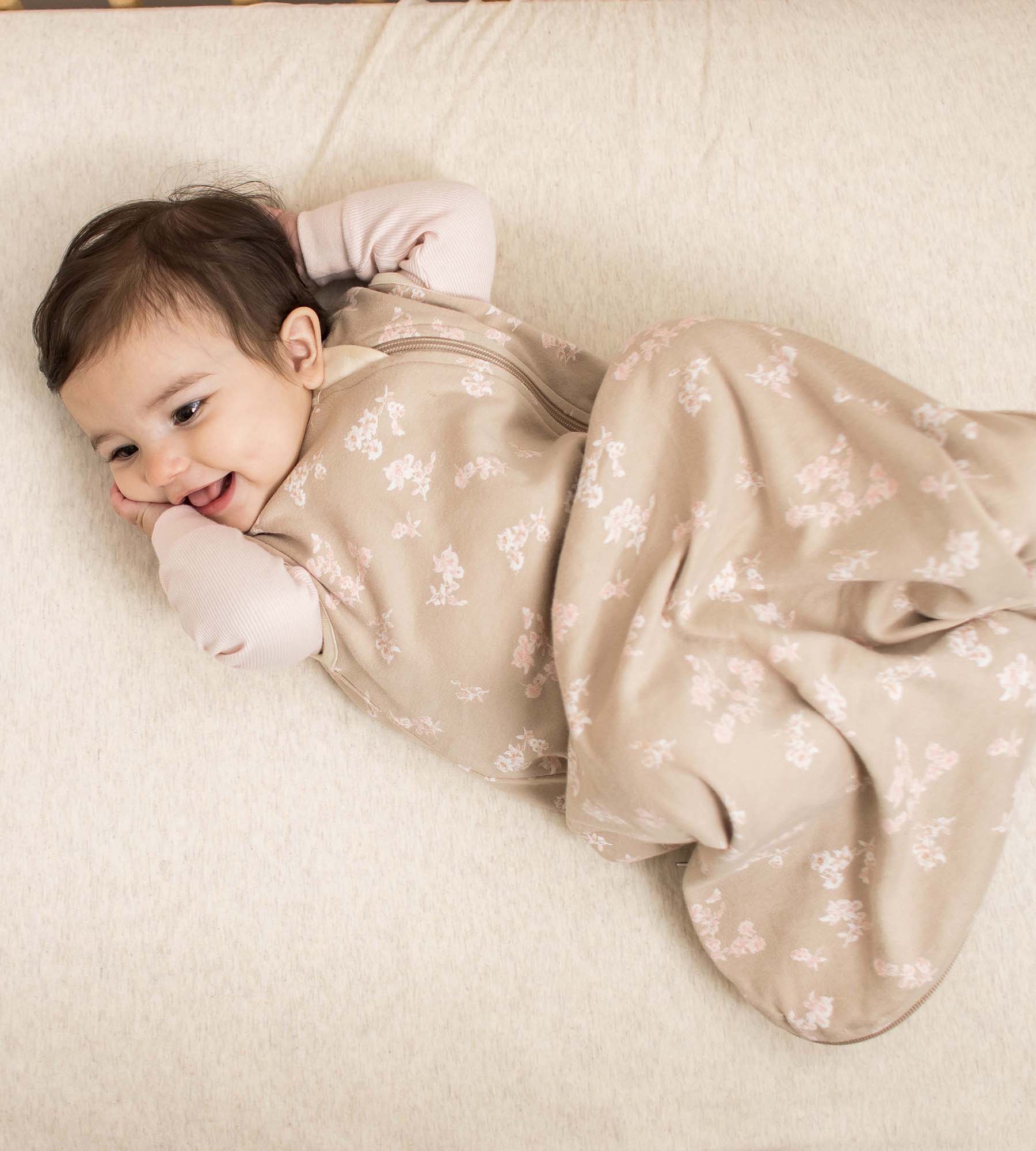 Solid Organic Cotton BEESNUG® Fitted Crib Sheet - Oatmeal、mySite、g9winljtr
