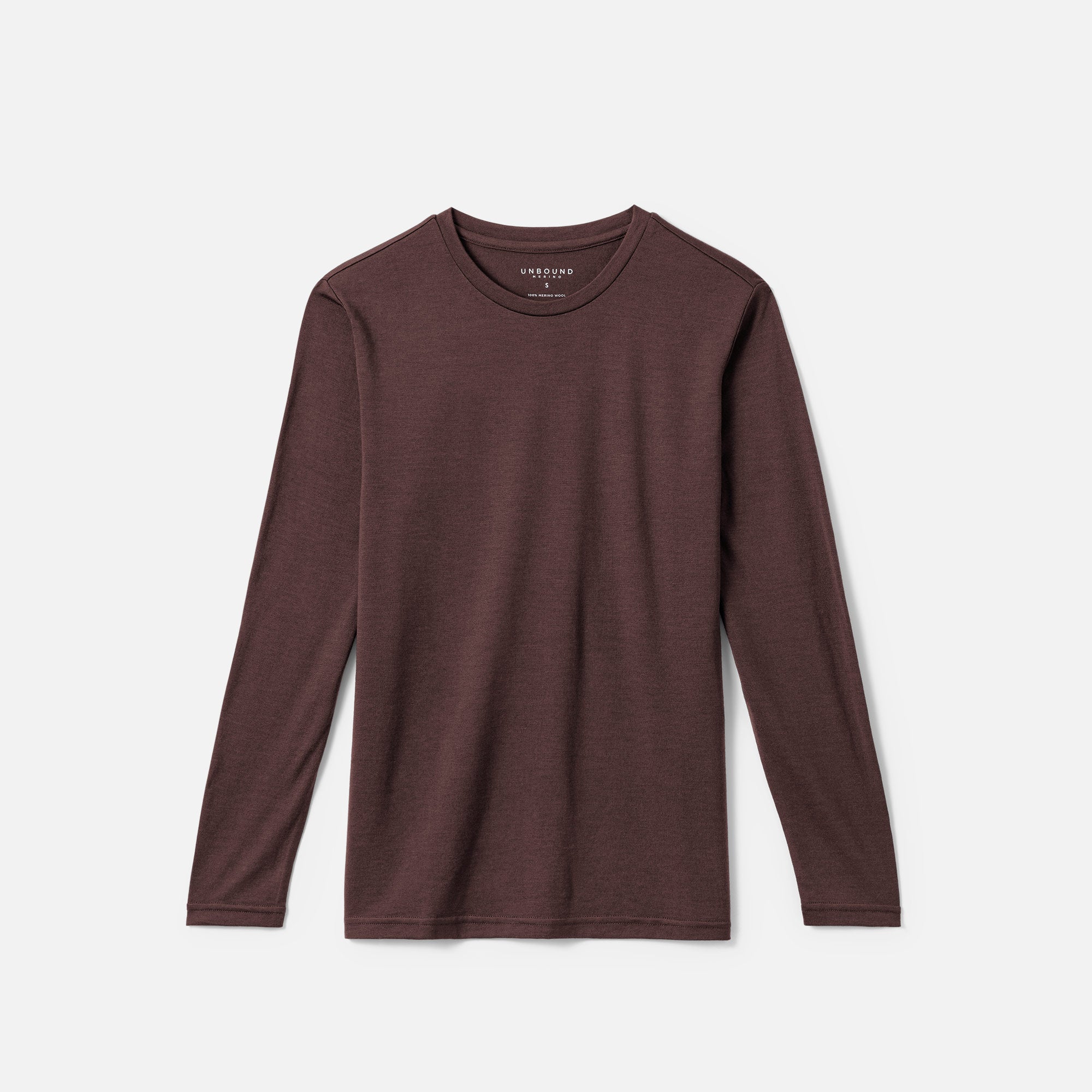 Men's Long Sleeve Merino Crew、mySite、noshort