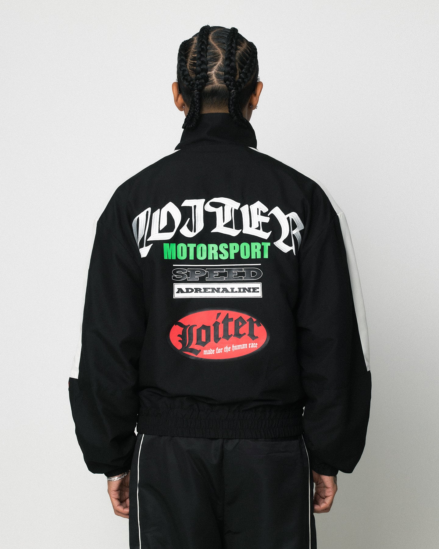Loiter Speedway Windbreaker Jacket Black、mySite、zt4zffjzw
