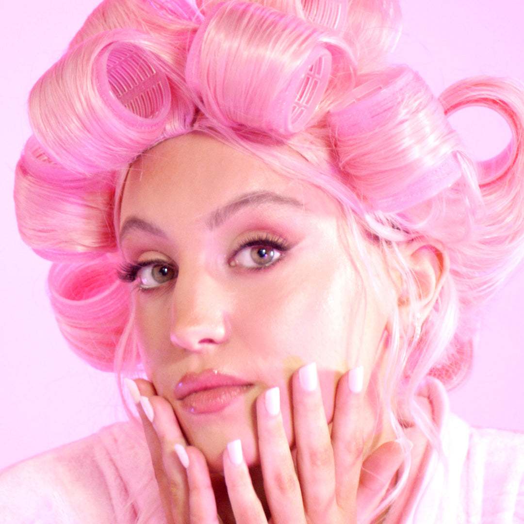 Pink Iridescent | Short | Squoval、mySite、solidvoid