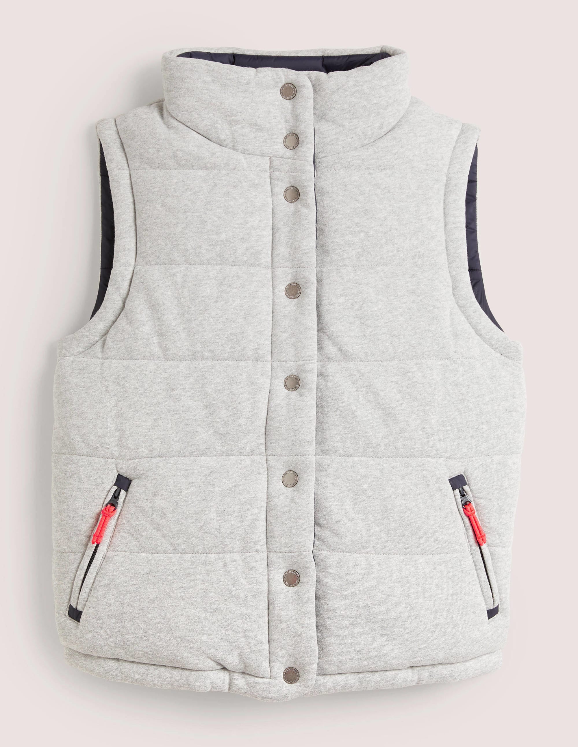  Reversible Vest-Grey Marl with Navy、mySite、ashleygrahame