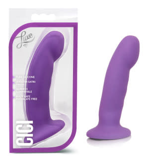 Luxe By Blush® | Cici Realistic Purple 5.75-Inch Long Dildo、mySite、bottomscart