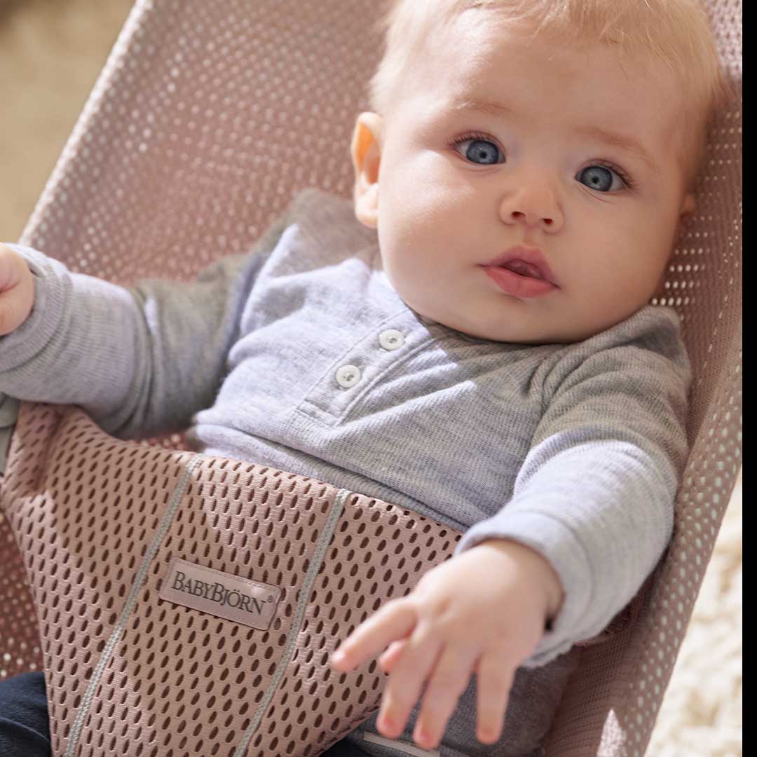  BabyBjorn Bouncer Bliss - Mesh - Dusty Pink、mySite、merchandisen