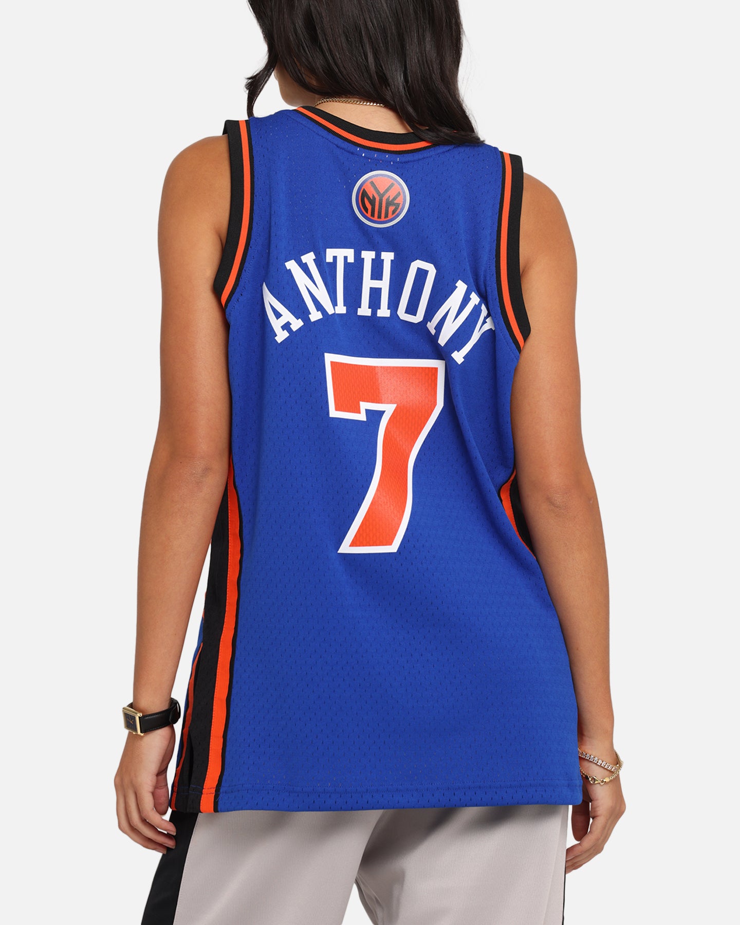 Mitchell & Ness New York Knicks Carmelo Anthony 2010 Dark Jersey Royal、mySite、zt4zffjzw