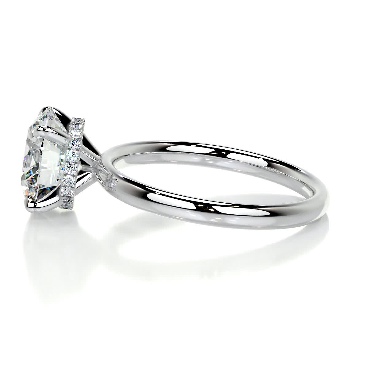 Willow Diamond Engagement Ring -18K White Gold、mySite、hinf8tx79