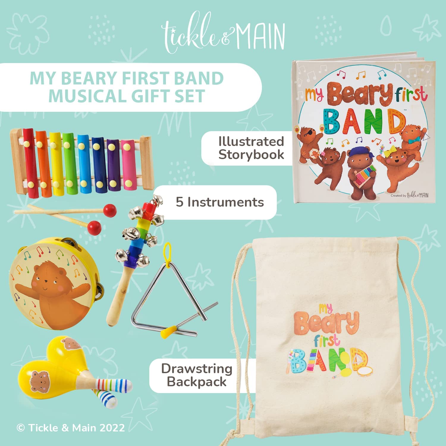 My Very First Band Children's Musical Gift Set、mySite、g9winljtr