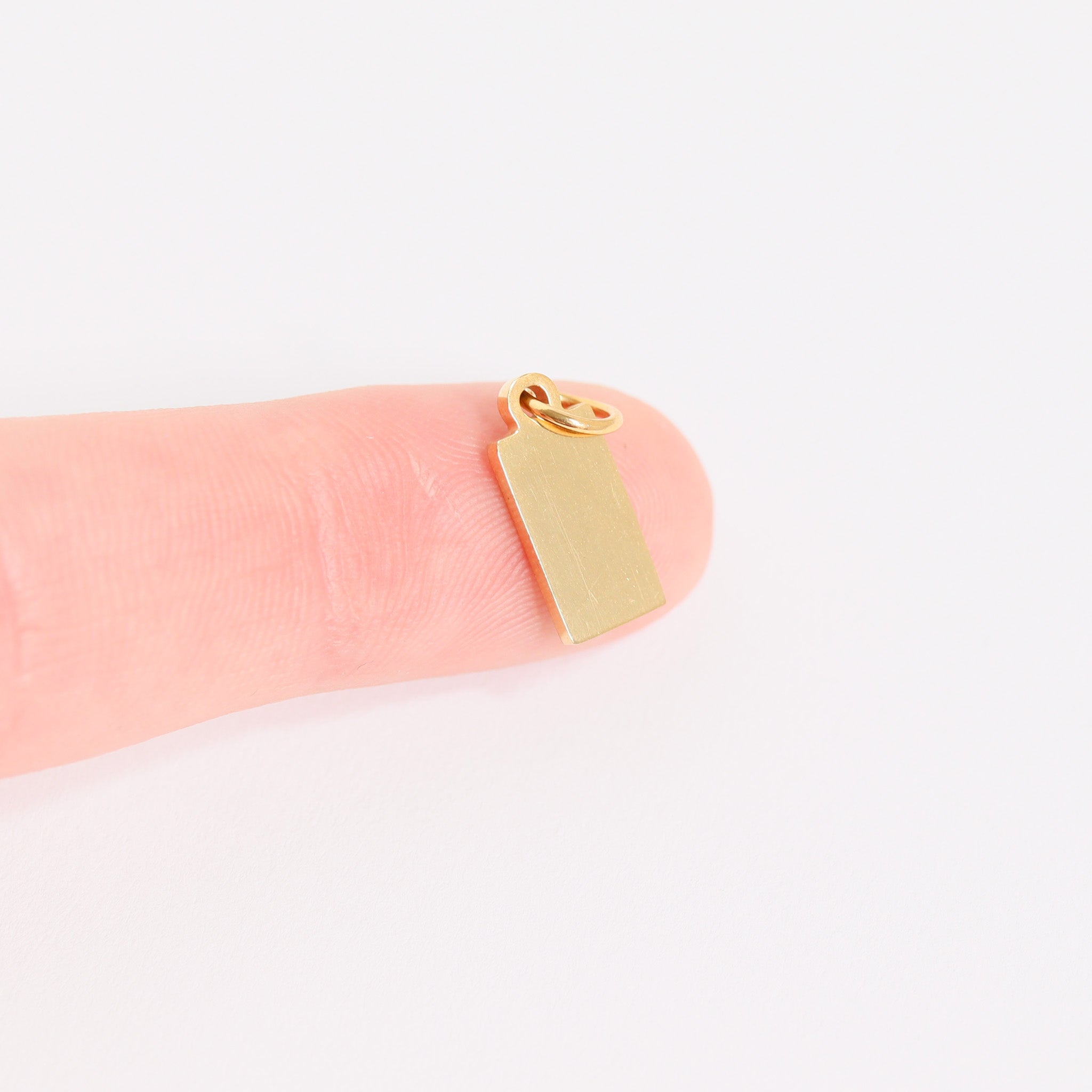 18K PVD Coated Stainless Steel Blank Jewelry Tags / SBB0084、mySite、dreamappss