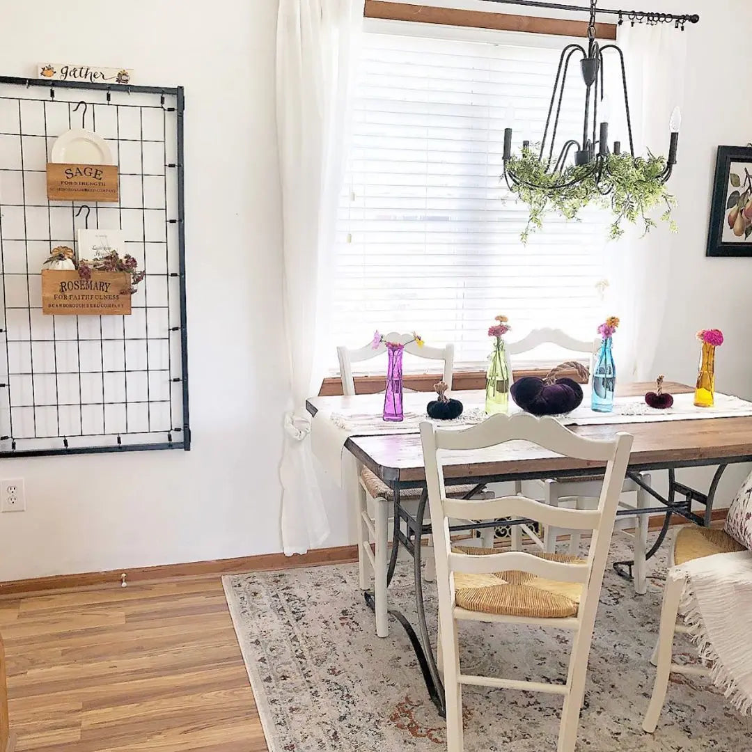 Kian Cream Vintage Panel Distressed Rug、mySite、gigharbornorthrealestate