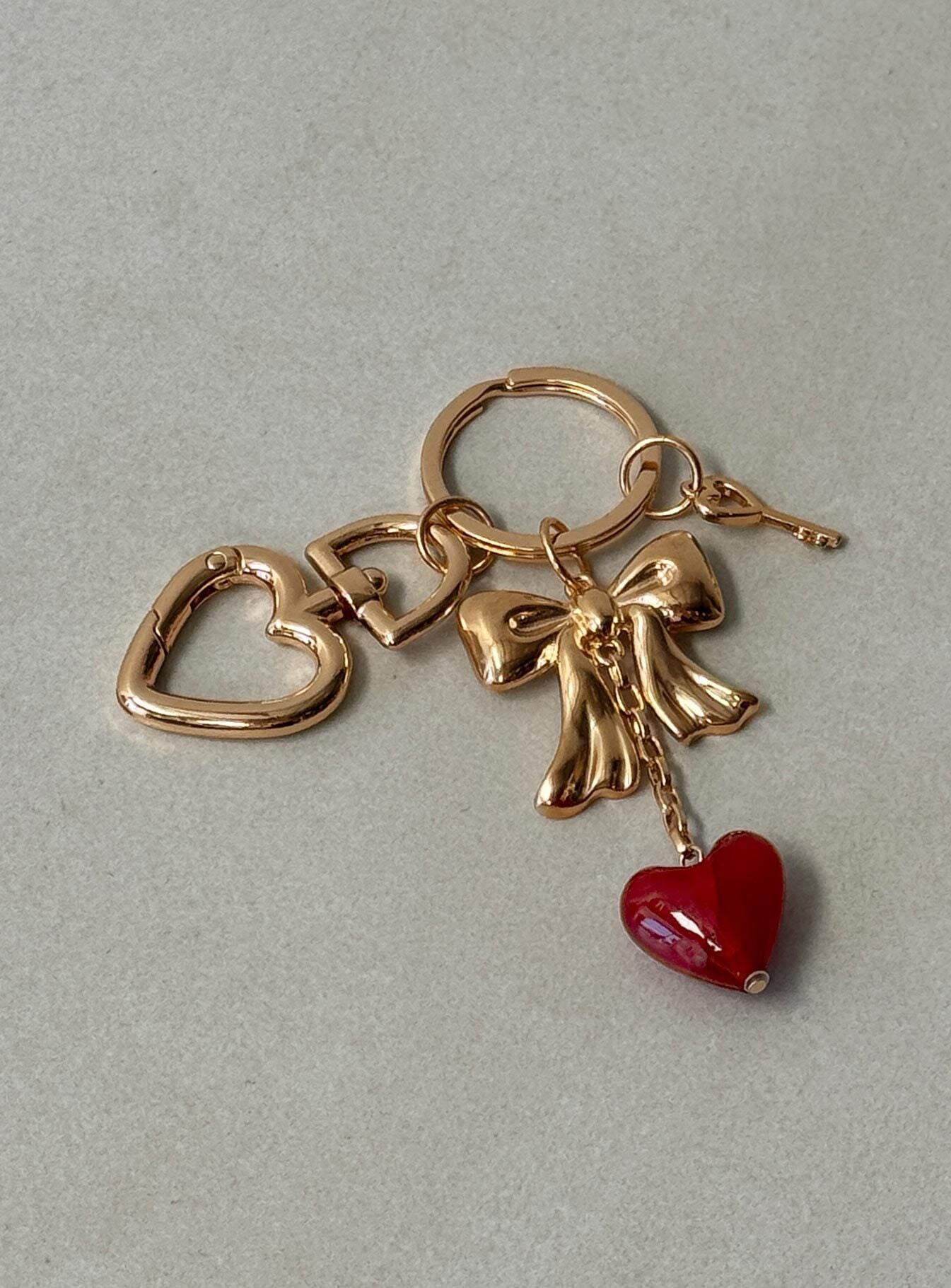 Aurelio Pendant Keyring Gold、mySite、solidvoid