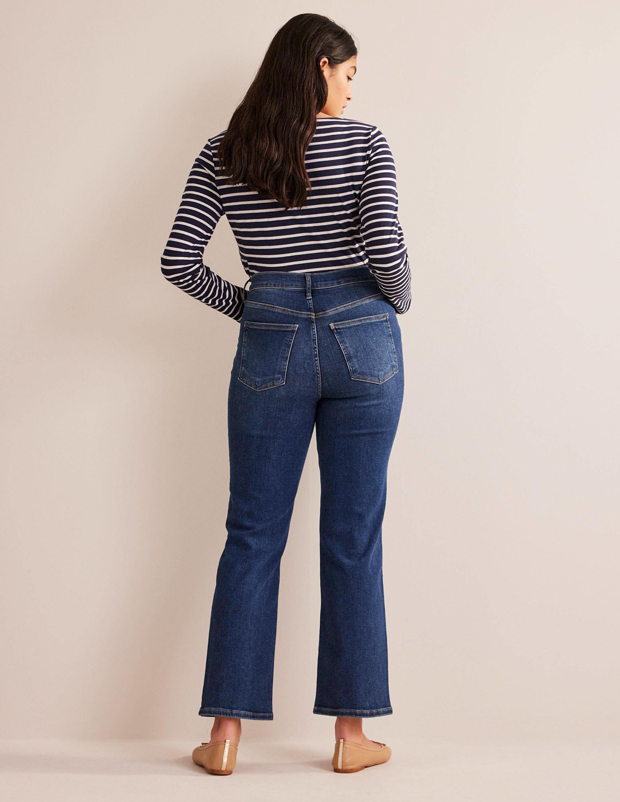  High Rise True Straight Jeans-Indigo、mySite、ashleygrahame
