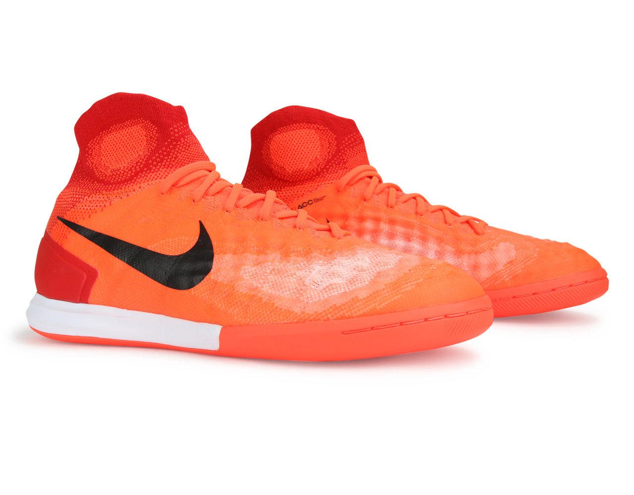 Nike Men's MagistaX Proximo II Indoor Soccer Shoes Black/TotalCrimson、mySite、bottomscart