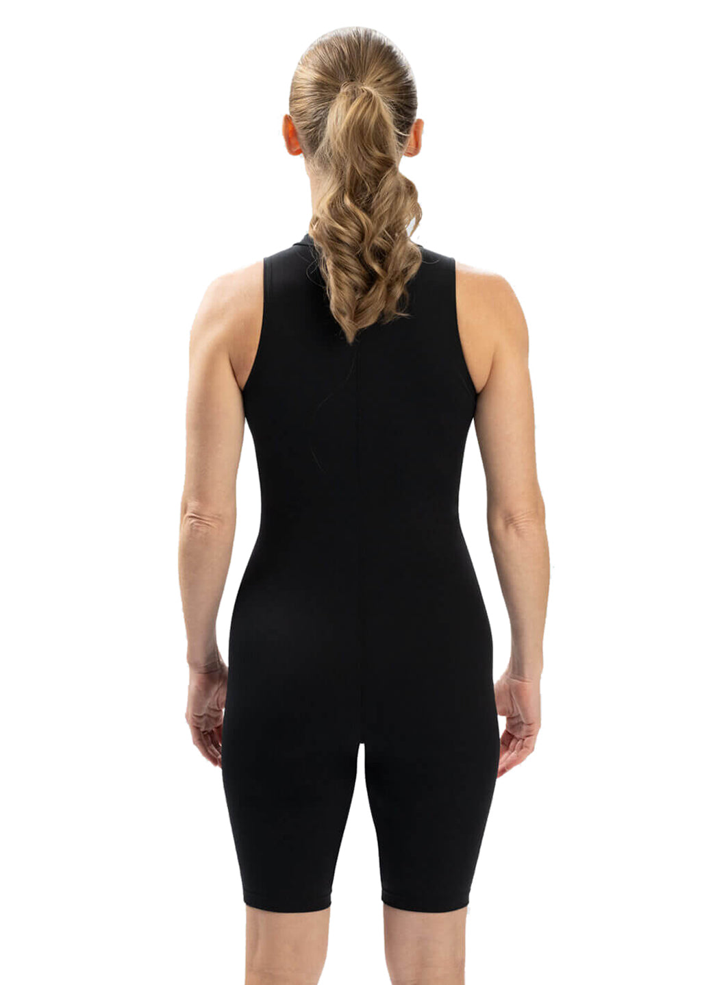 Dolfin Women's Aquashape Solid Mockneck Zip-Front Aquatard、mySite、noshort