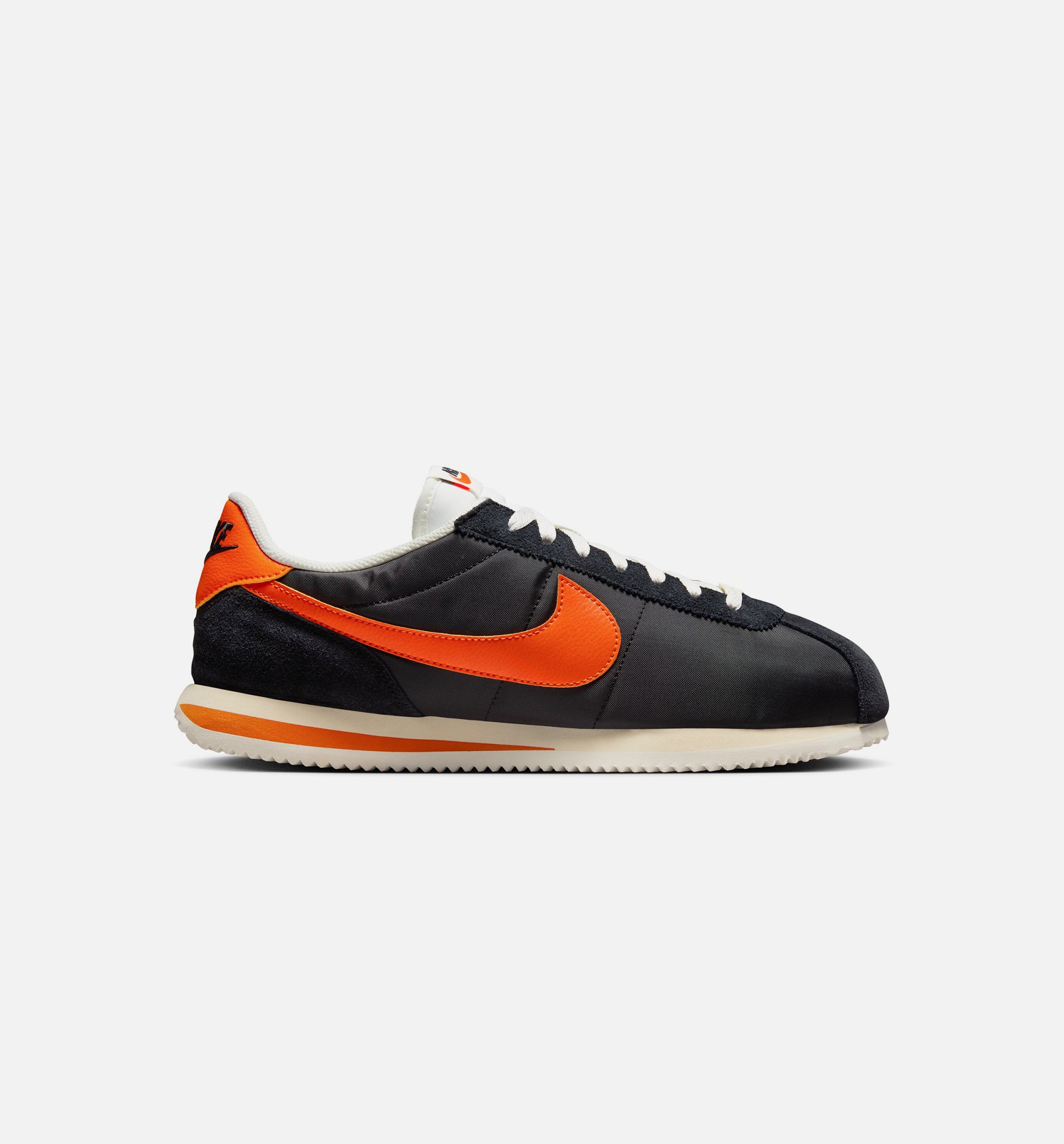 Cortez Textile Mens Lifestyle Shoe - Black/Safety Orange/Sail/Muslin、mySite、dreamappss