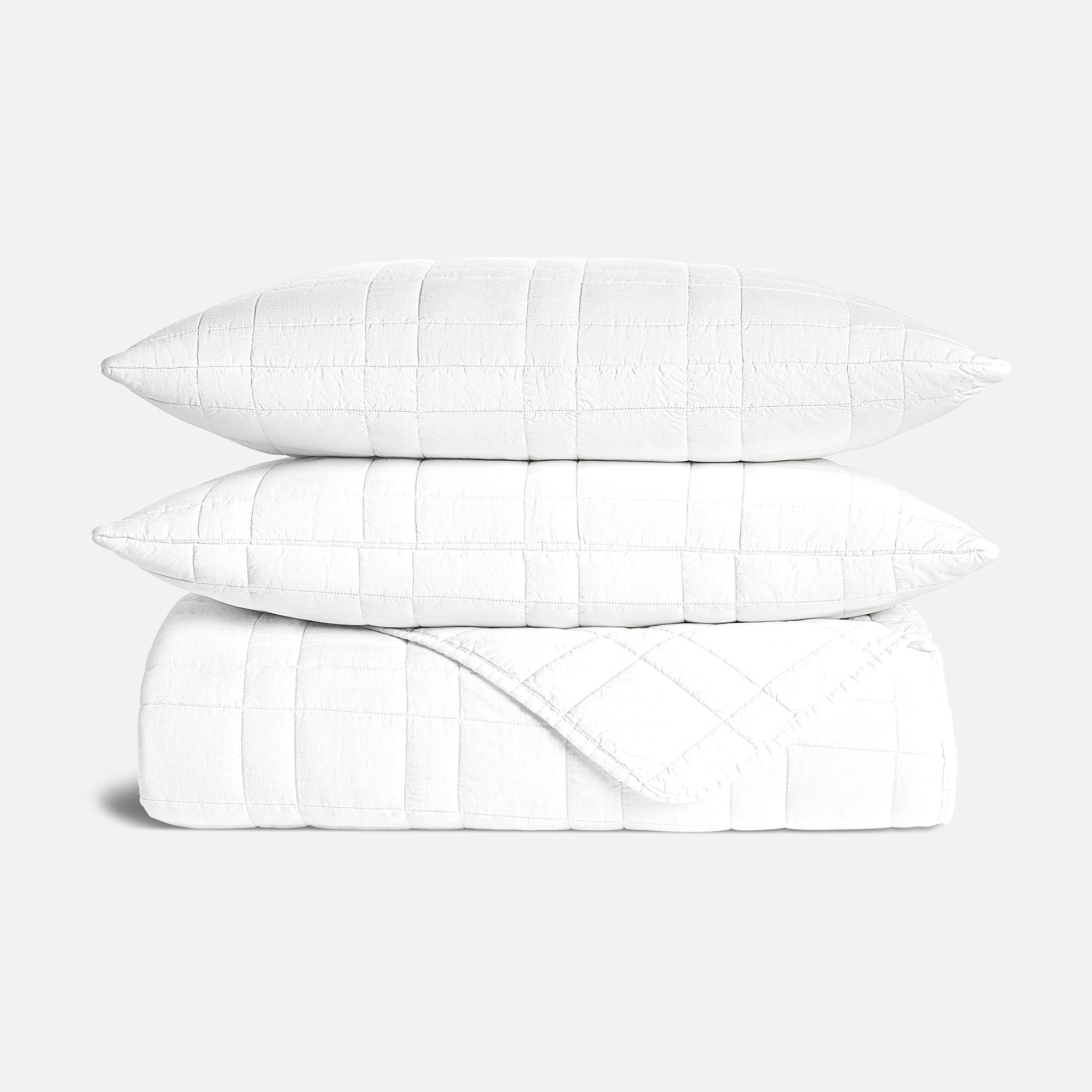  Washed European Linen Quilt Set、mySite、sugarbowlscore