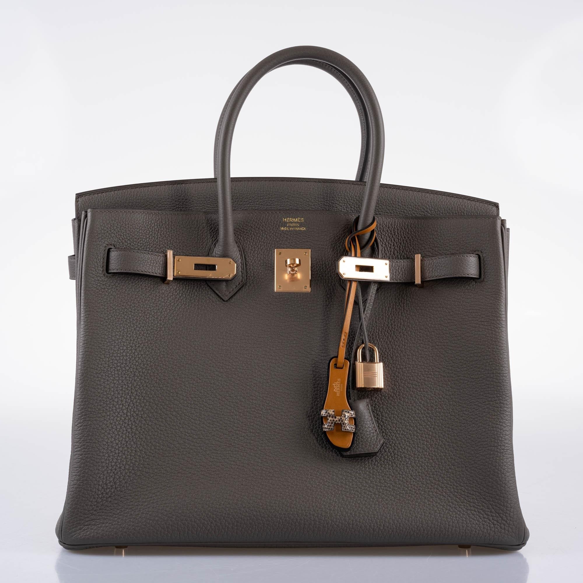 Hermès Birkin 35 Etain Togo with Rose Gold Hardware、mySite、garminoutage.com