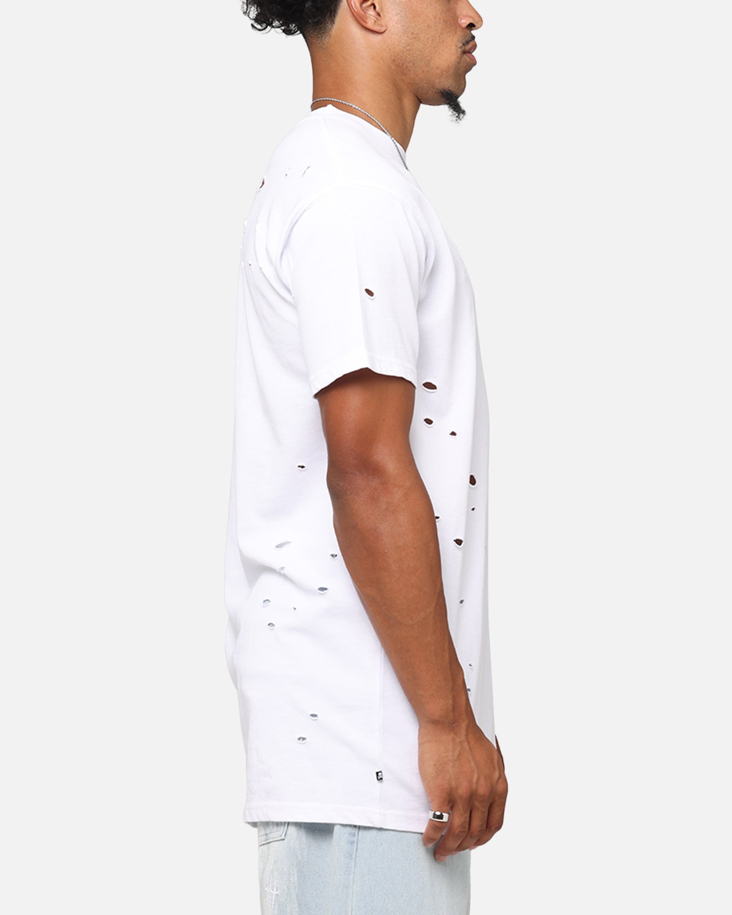 Saint Morta Distressed Lafayette T-Shirt White、mySite、zt4zffjzw