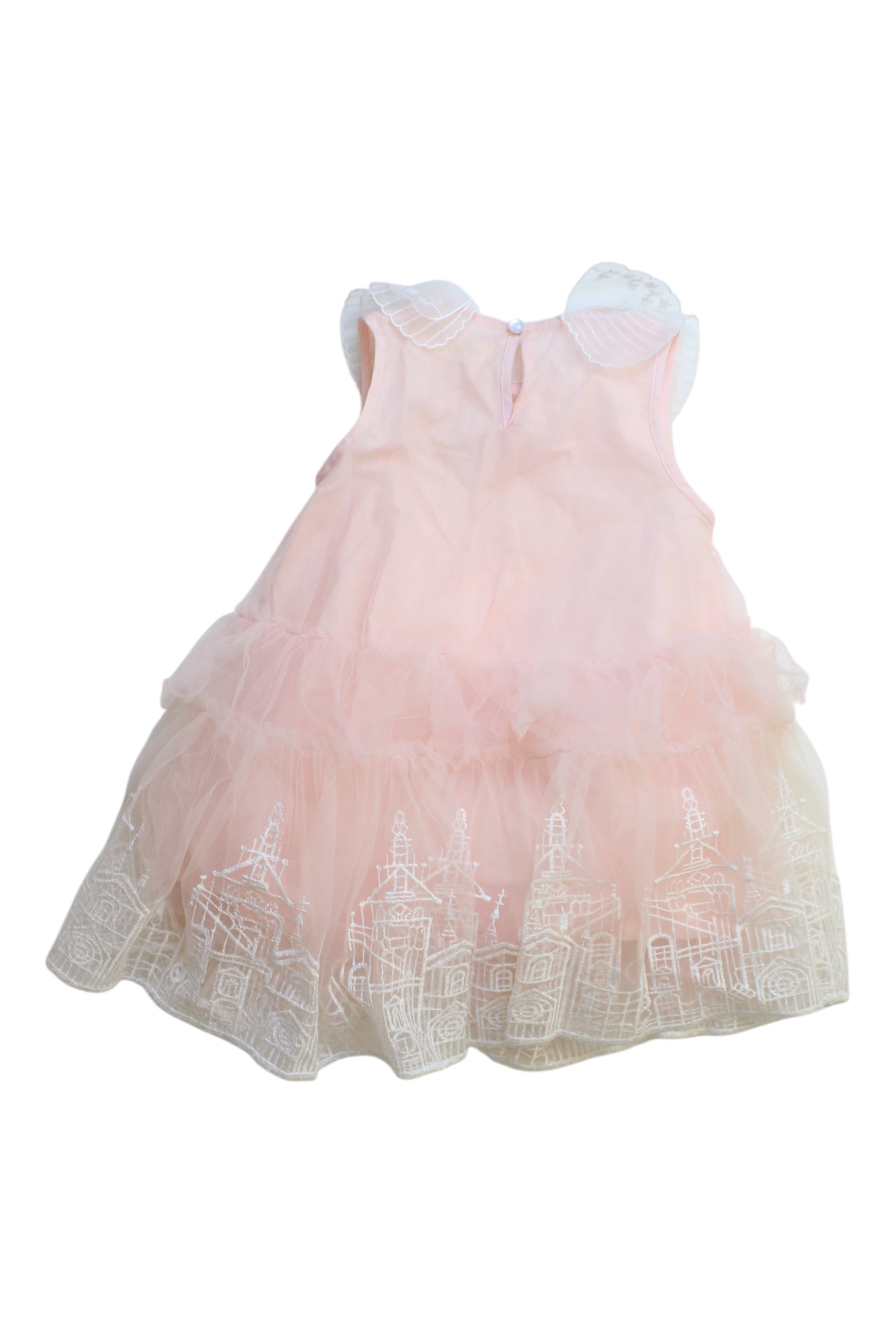 Doe A Dear Tulle Dress With Lace Collar 2T、mySite、g9winljtr