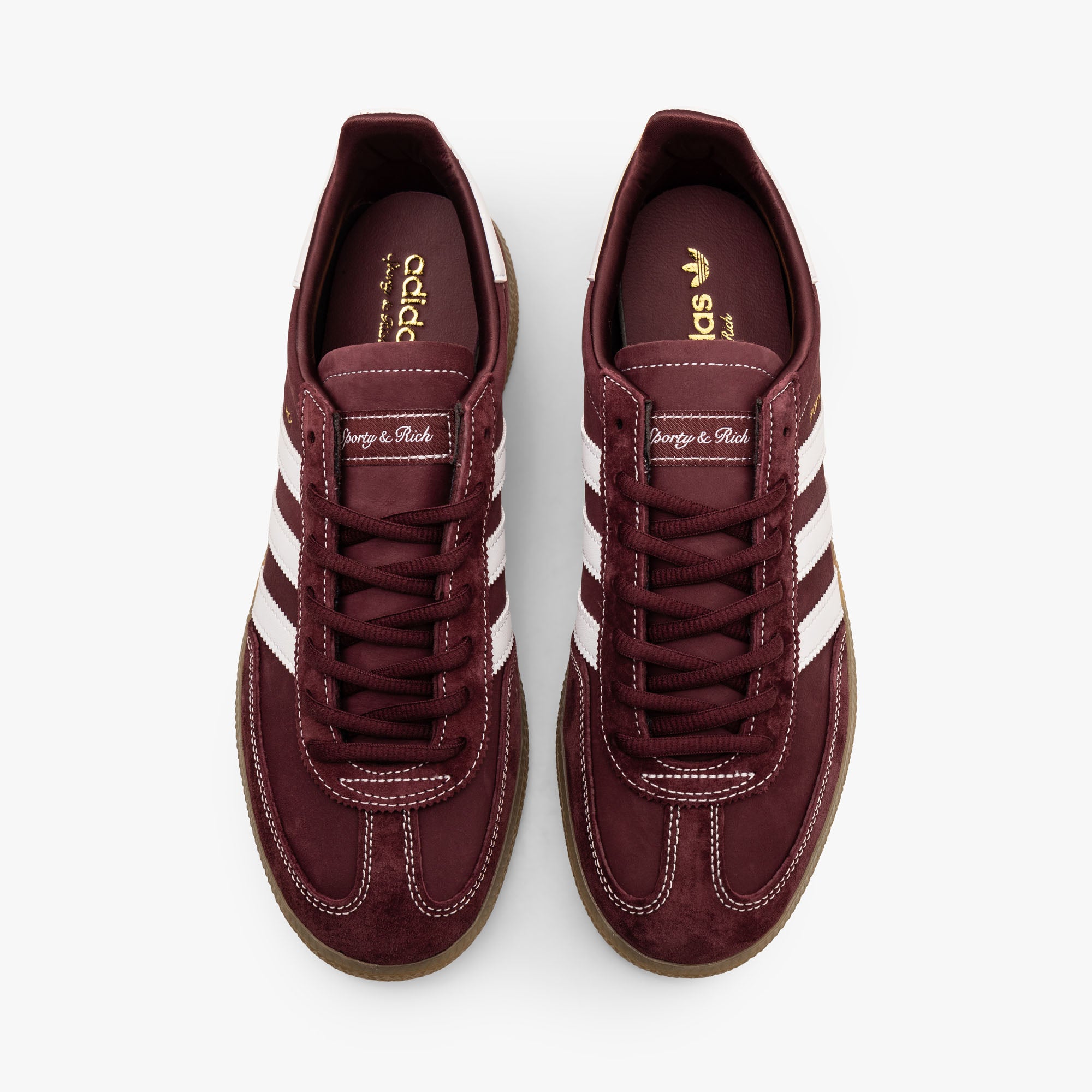  adidas Originals x Sporty & Rich Handball Spezial Shadow Red / Cloud White - Gum、mySite、merchandisen