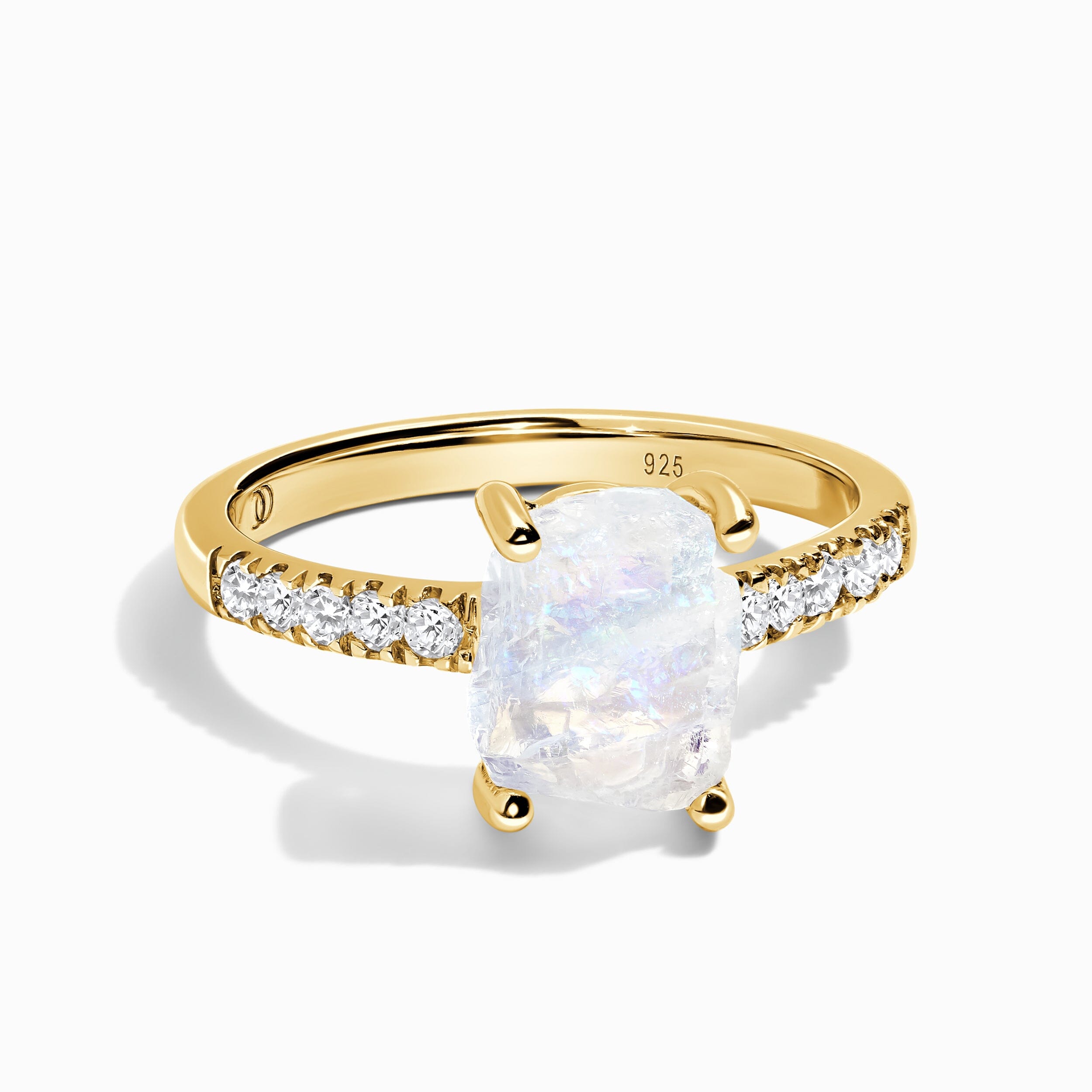 Raw Crystal Ring - Ritzy Moonstone、mySite、hinf8tx79