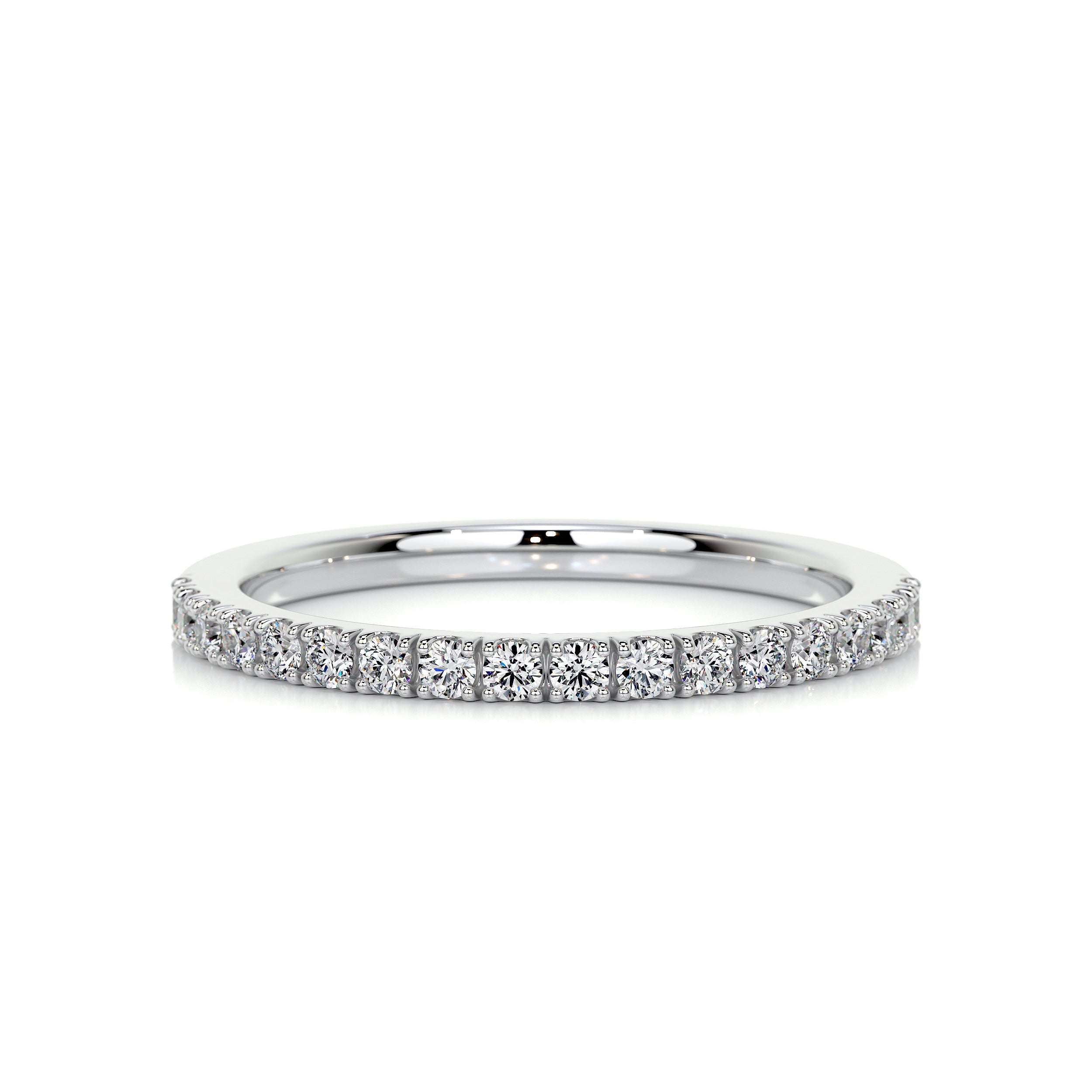 Stephanie Diamond Wedding Ring (0.3 Carat) - 18K White Gold (RTS)、mySite、hinf8tx79