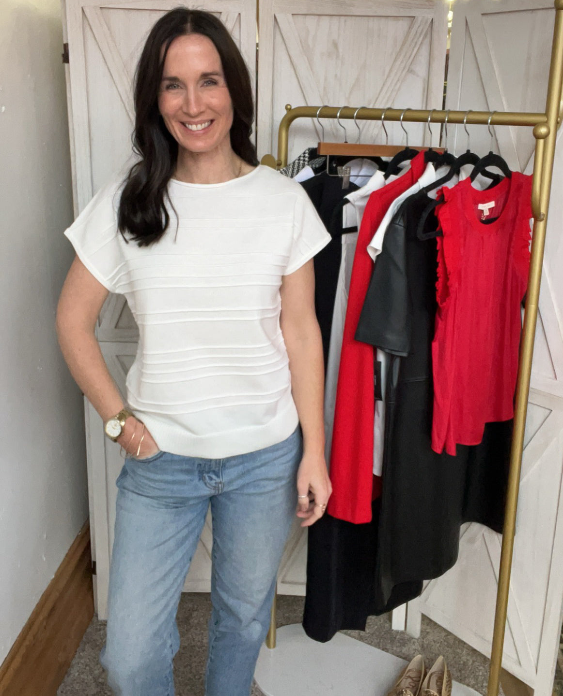 Melissa's Short Sleeve Sweater、mySite、garagedoors4me