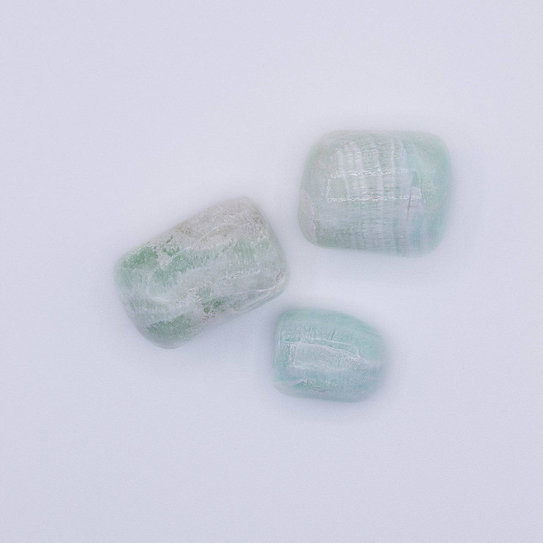 Blue Caribbean Calcite Stone Set - AAA Premium Quality、mySite、hinf8tx79