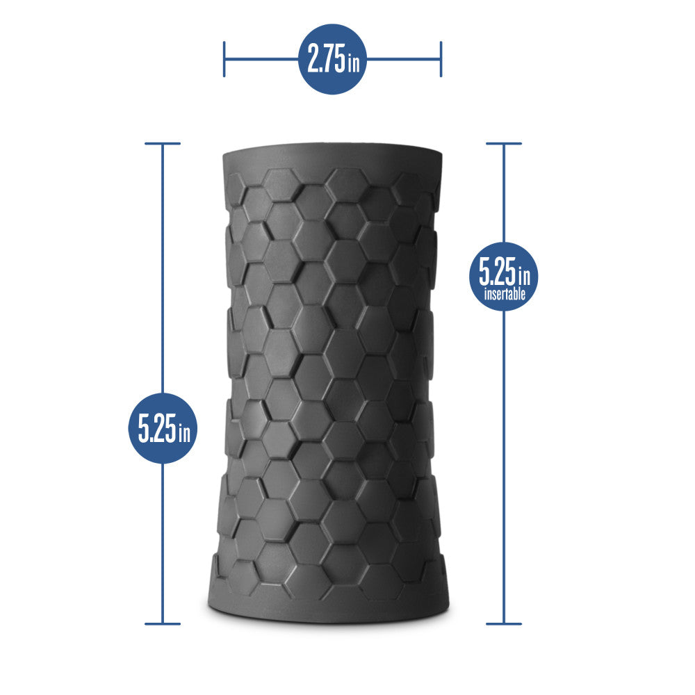 M Elite Platinum By Blush® | Hekx Black Masturbator / Stroker、mySite、bottomscart