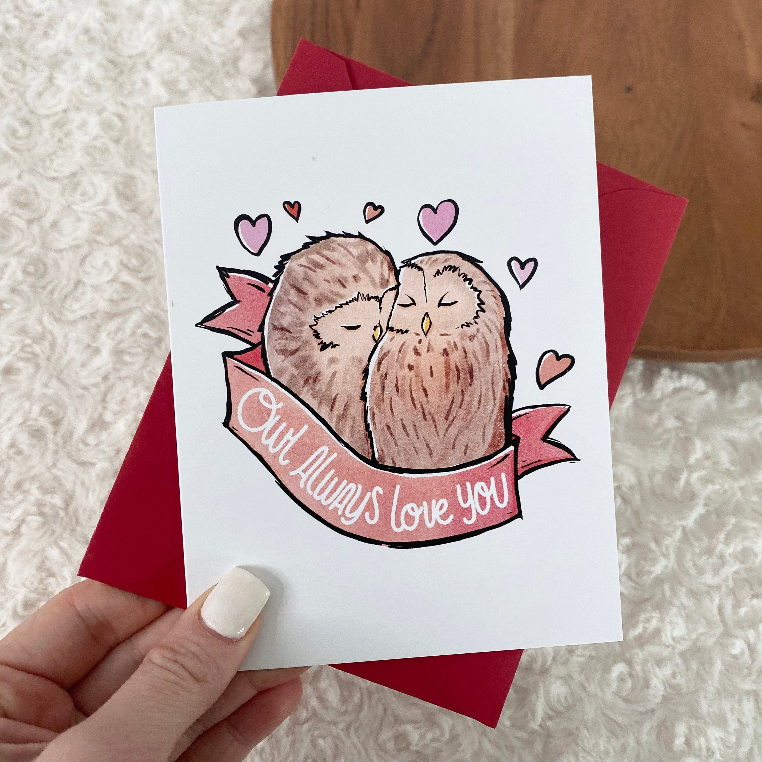  Owl Always Love You Greeting Card、mySite、ghnorth