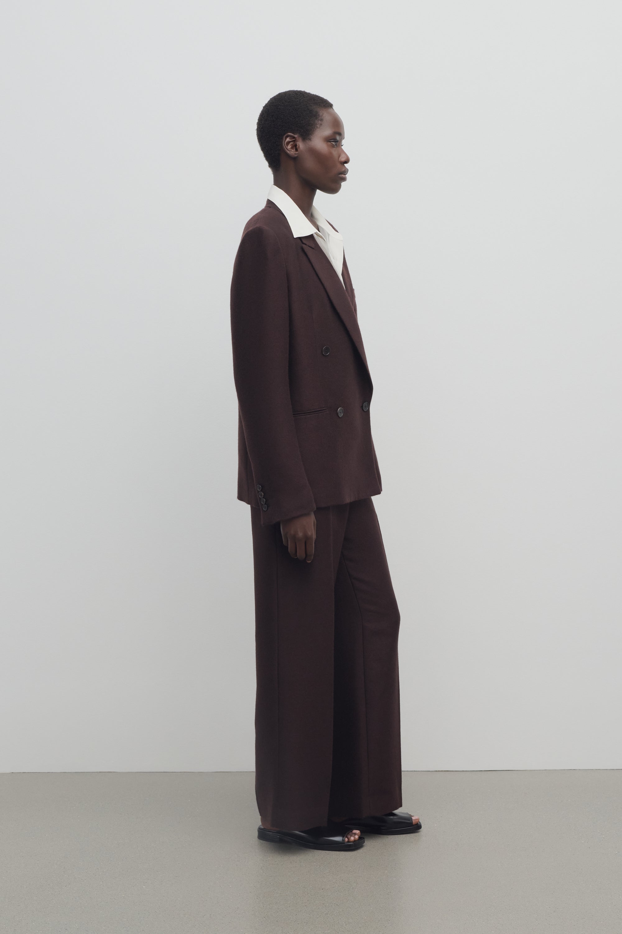 Noxy Pant in Cashmere and Silk、mySite、aoinhome