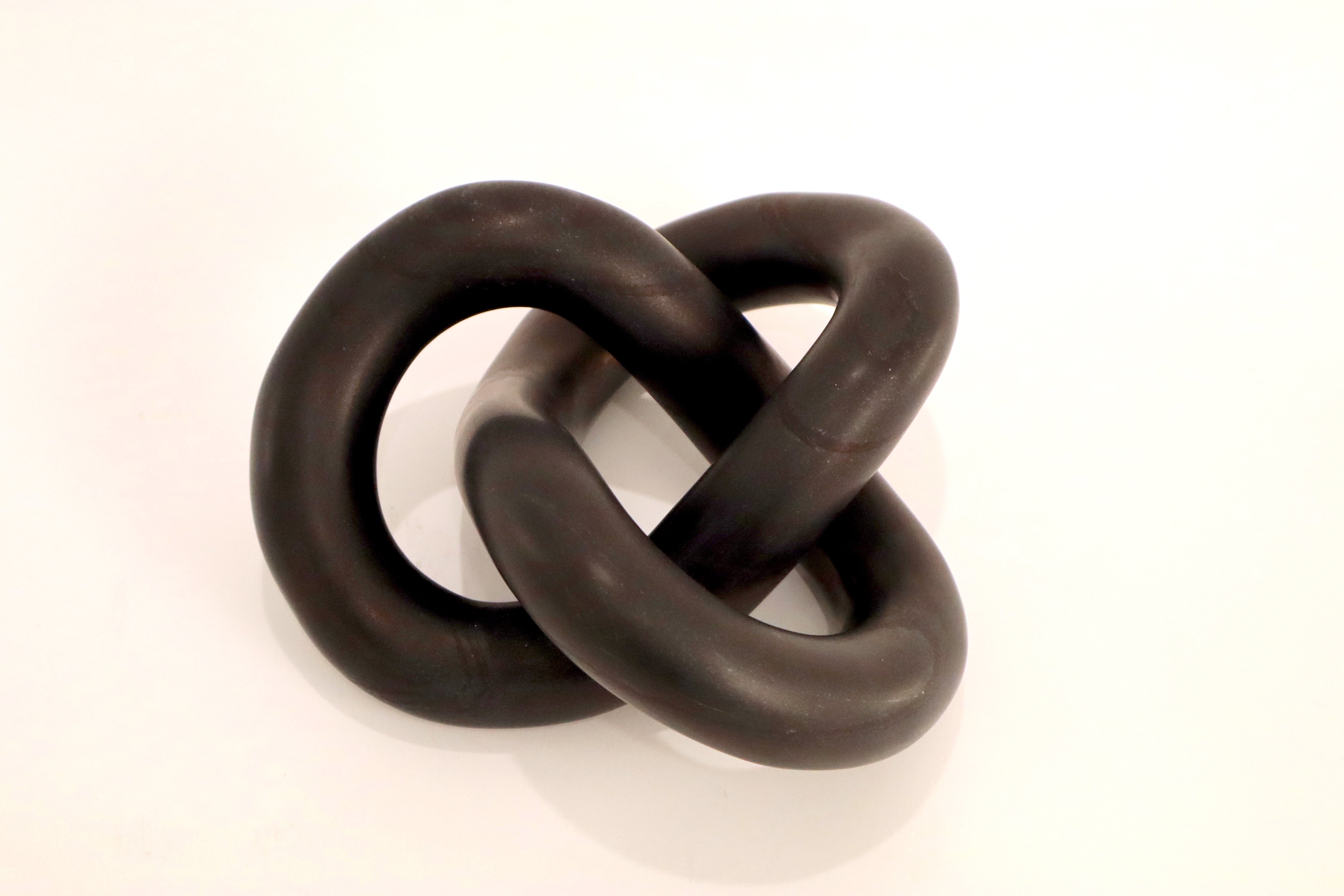 Endless Knot - Black Marble (19 cm)、mySite、topwebapps