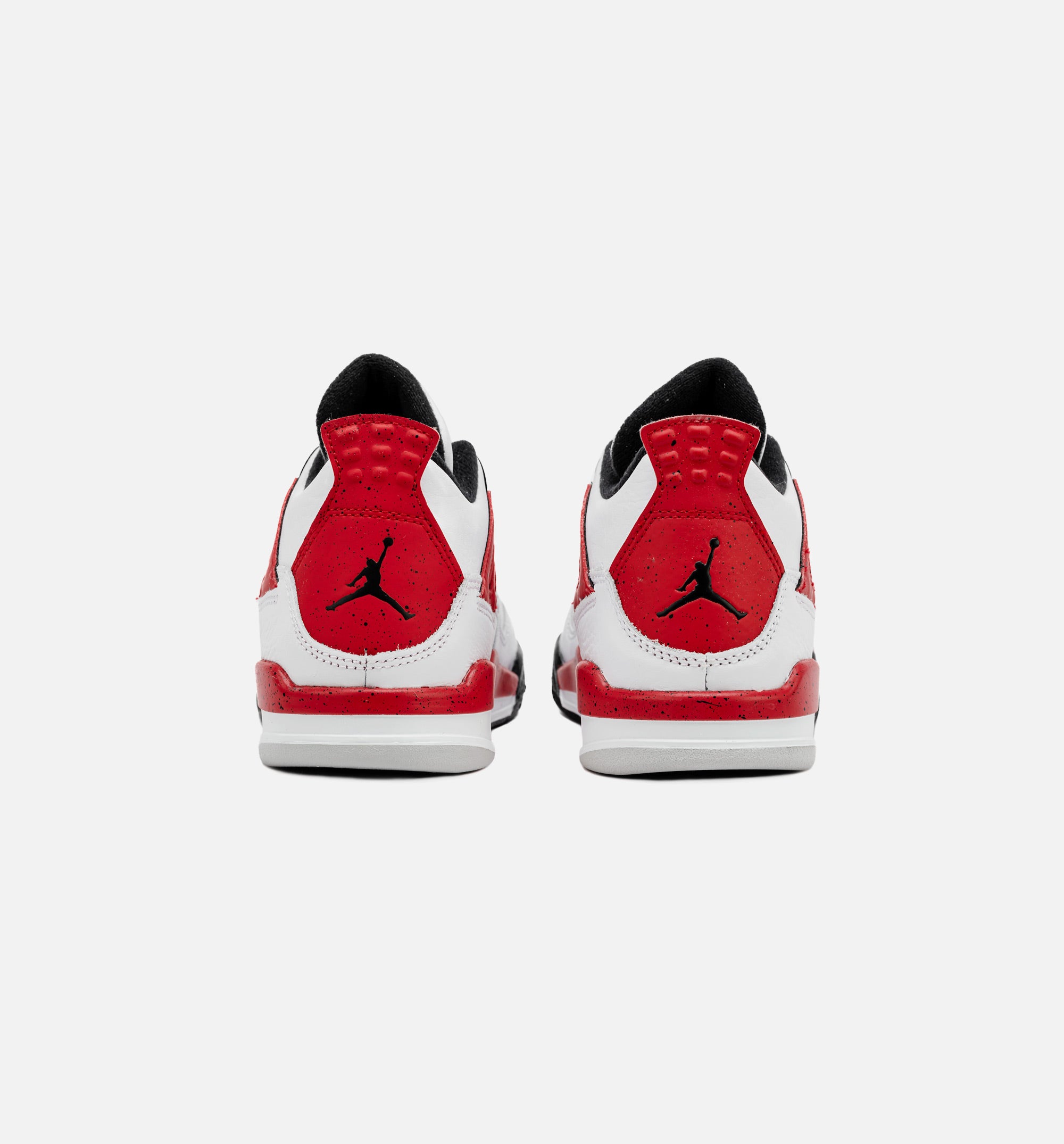 Air Jordan 4 Retro Red Cement Preschool Lifestyle Shoe - White/Red、mySite、dreamappss