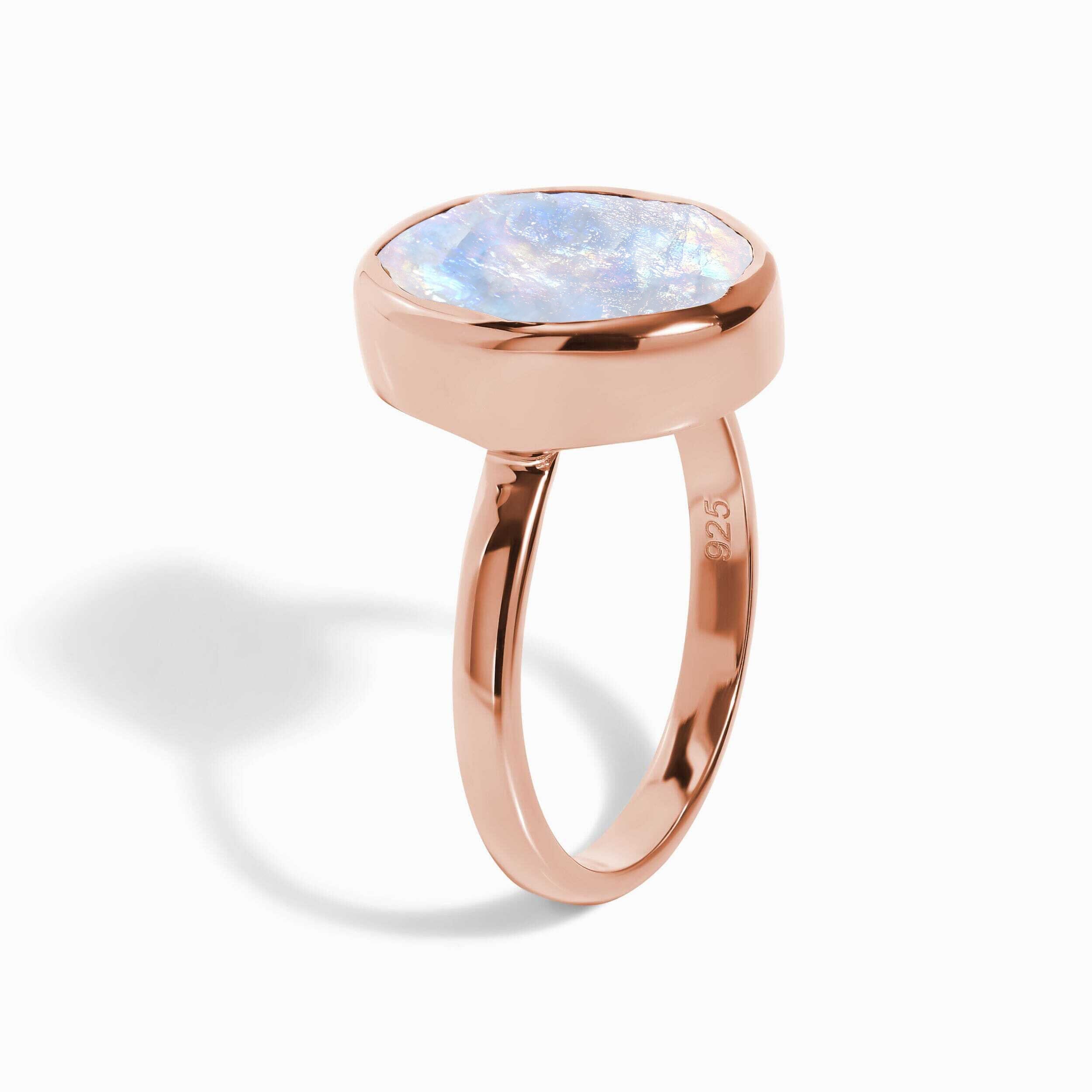 Moonstone Enfolded Ring & Stardust Band、mySite、hinf8tx79